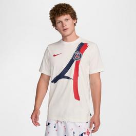 Nike Polo Ralph Lauren T-shirt en piqué à logo joueur de polo et liseré Marine
