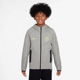 Nike Barcelona Tech Fleece Full Zip Hoodie 2024 2025 Juniors