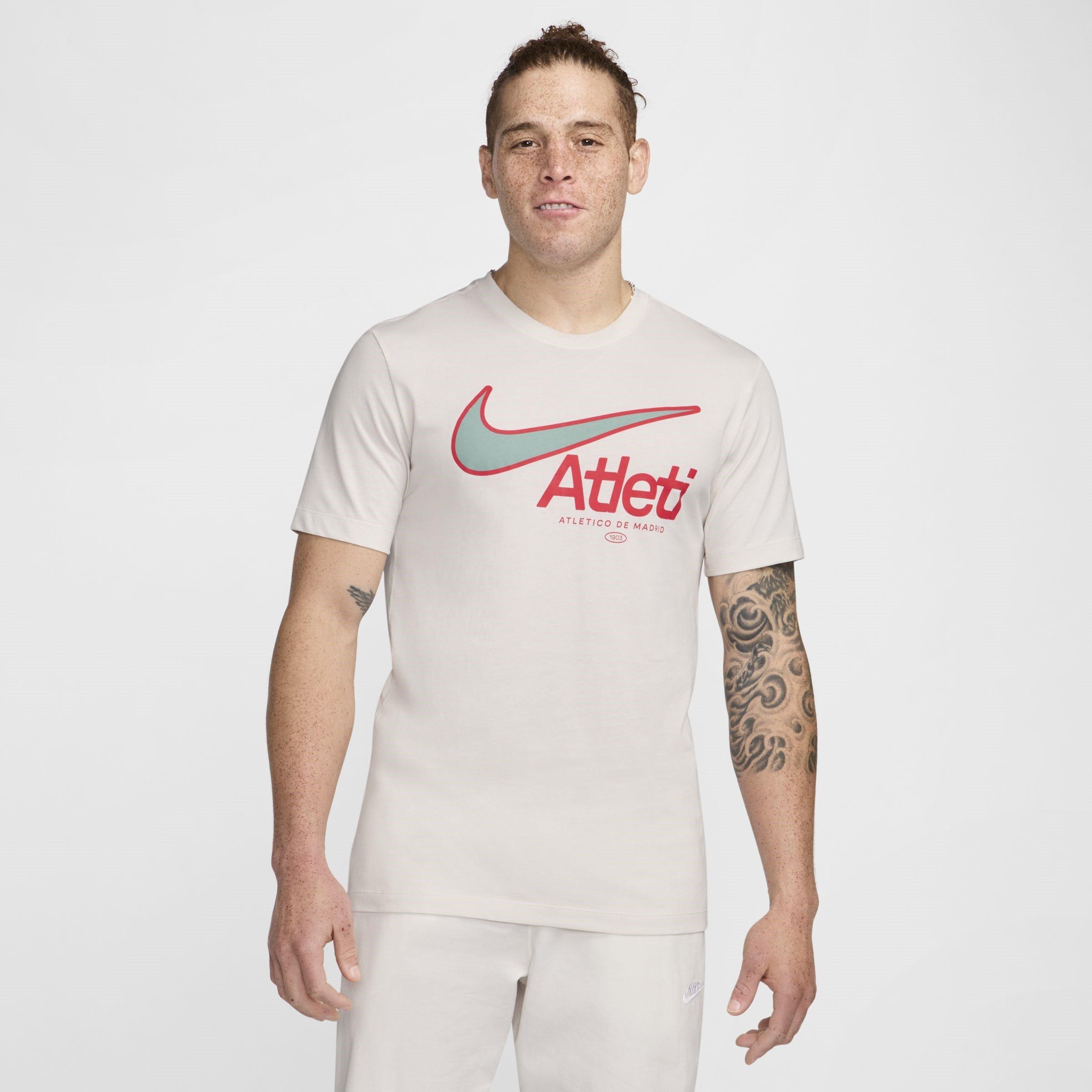 Bege - Nike - Atlético Madrid T-Shirt 2024 2025 Adults - 3
