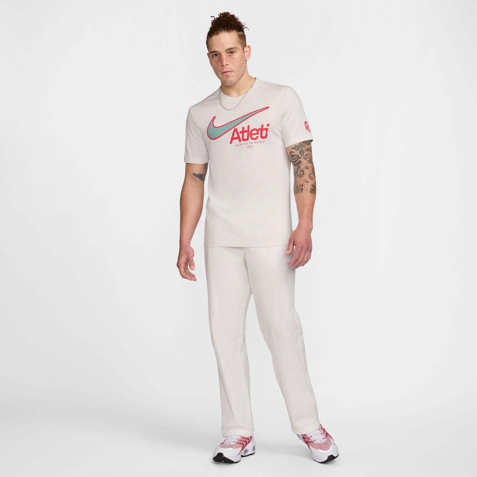 Bege - Nike - Atlético Madrid T-Shirt 2024 2025 Adults - 6