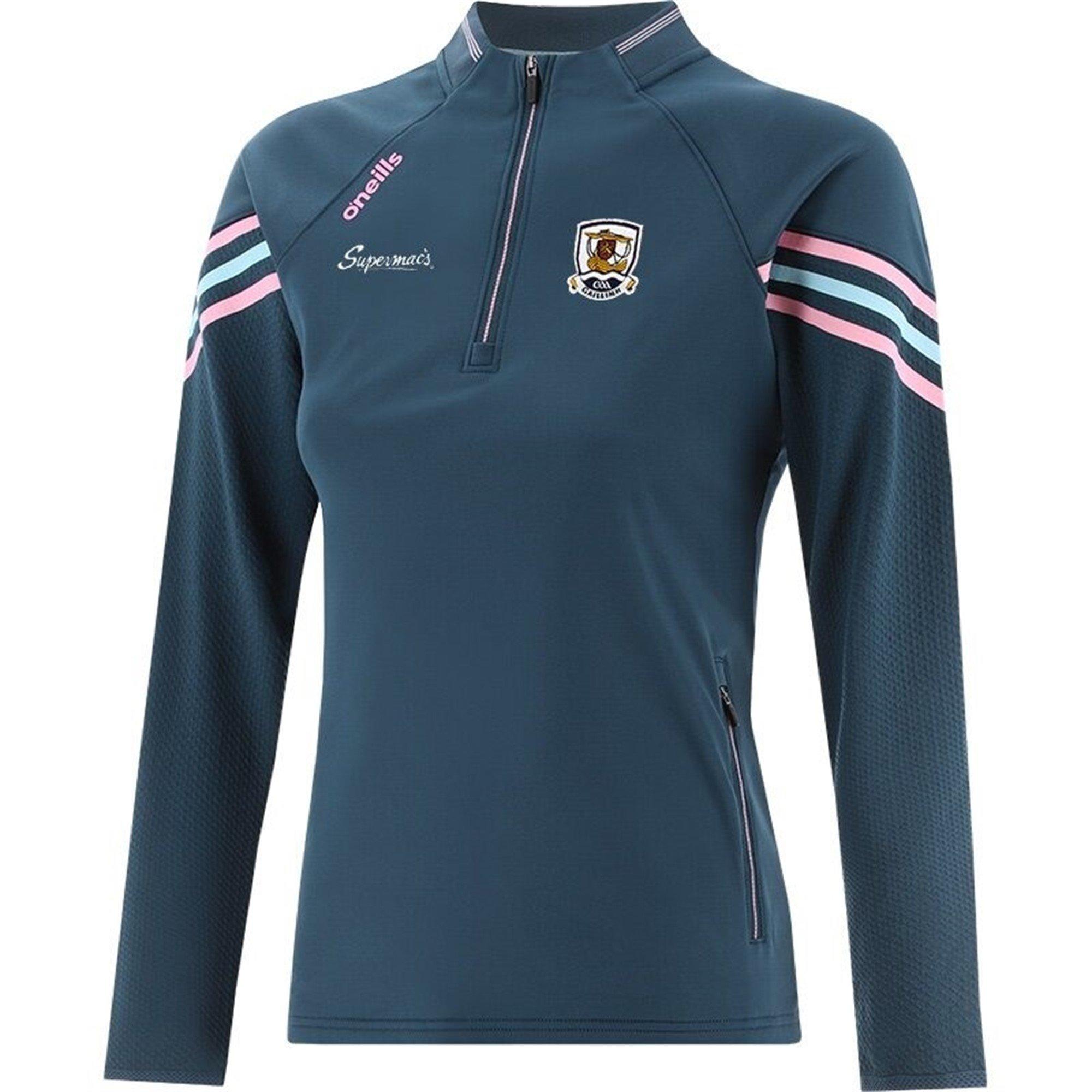 Teal/Candy/Mint - ONeills - Galway Weston Half Zip Brushed Top Ladies - 1