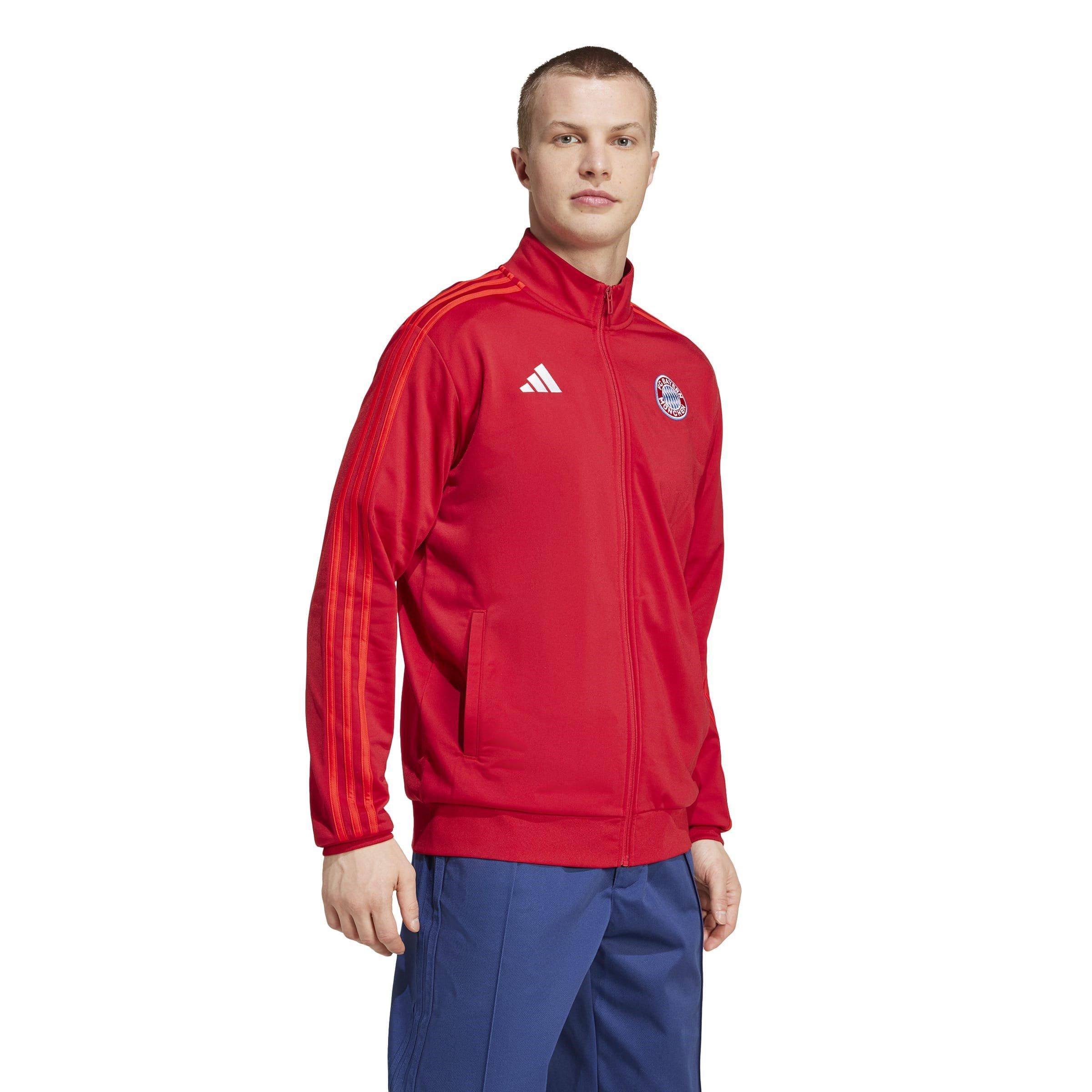 Vermelho - adidas - FC Bayern Munich DNA Track Top 2024 2025 Adults - 4