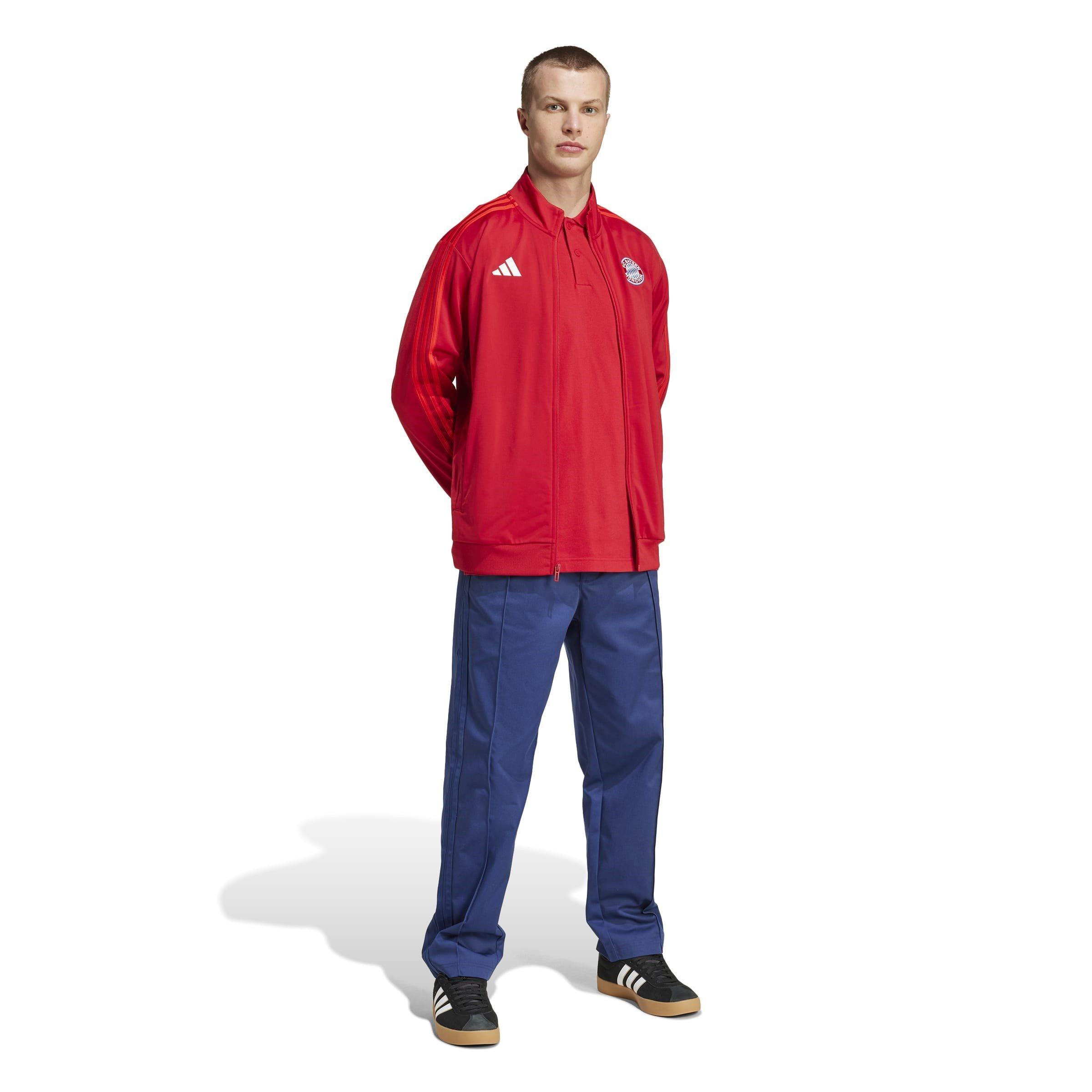 Vermelho - adidas - FC Bayern Munich DNA Track Top 2024 2025 Adults - 7