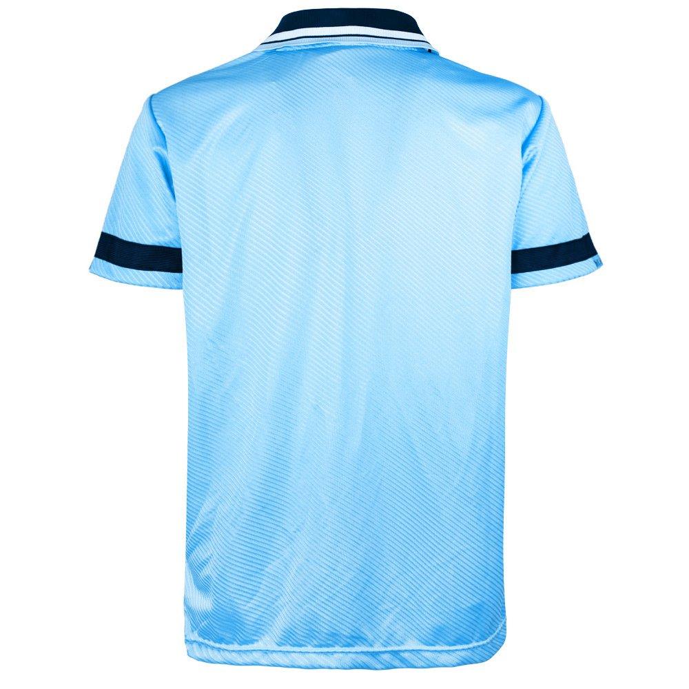Blue/White - Score Draw - Manchester City Home Shirt 1994/95 - 6