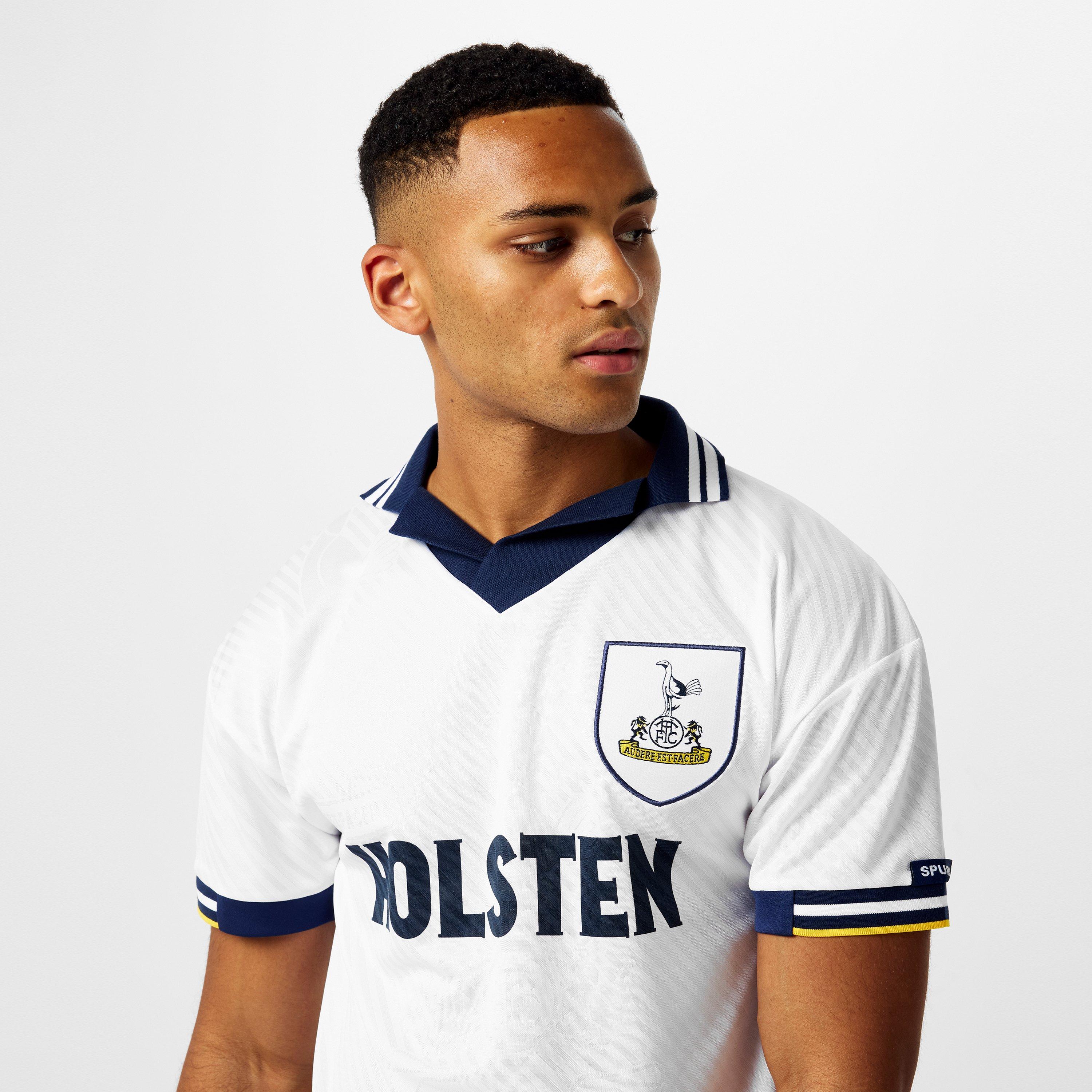 White - Score Draw - Tottenham Hotspur Away Shirt 1994 Adults - 5