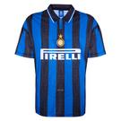 Bleu/Noir - Score Draw - SD Internazionale Home Shirt 1996 Adults - 1