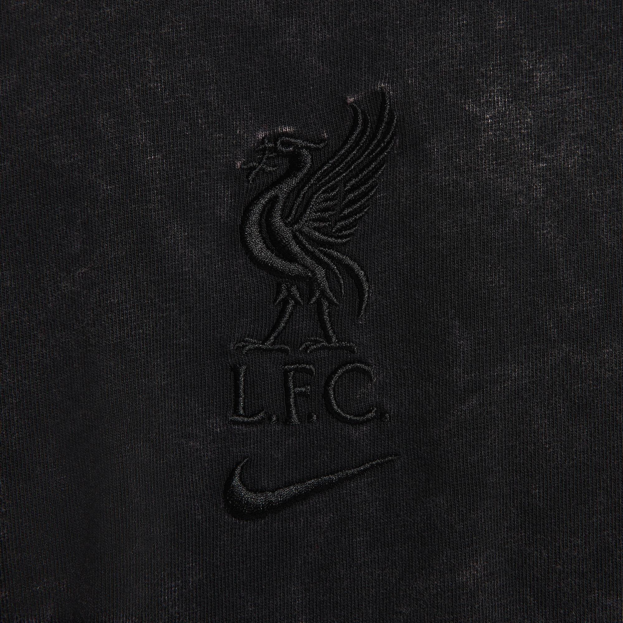 Black - Nike - Liverpool Essentials T-Shirt Mens - 4