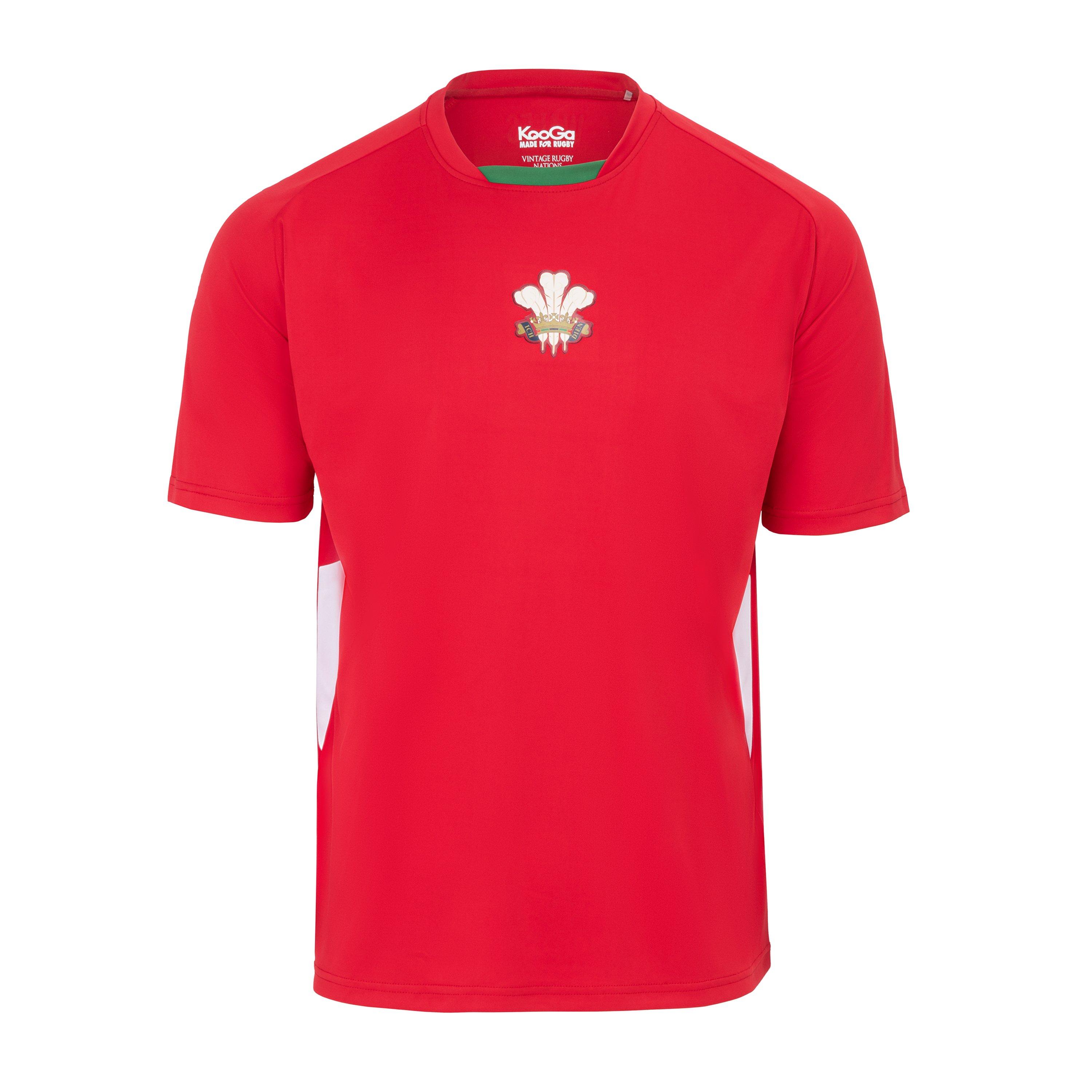Kooga Men's Rugby T-Shirt - Wales - Medium