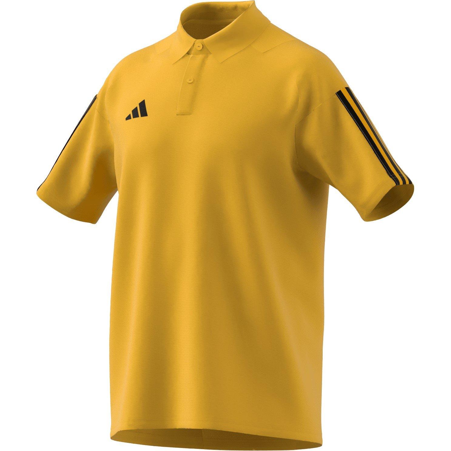 Ouro/Amarelo - adidas - Tiro 23 Competition Polo Shirt Mens - 3