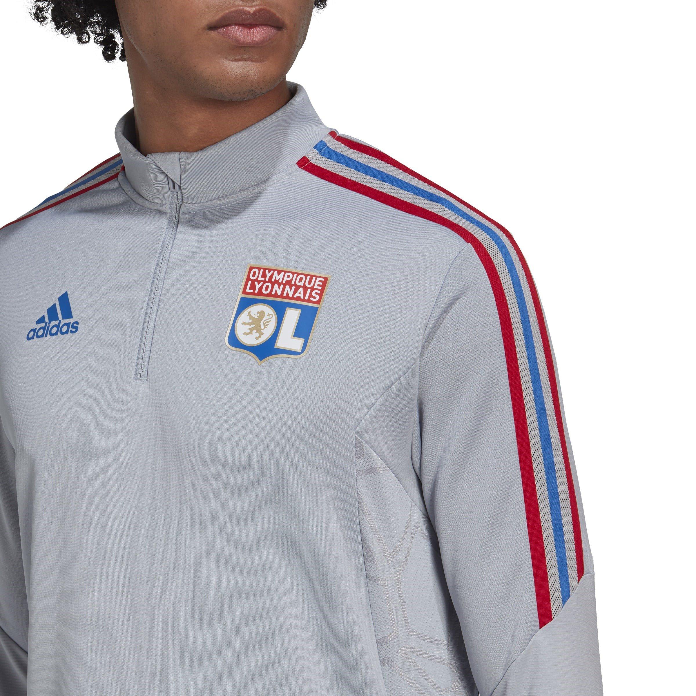 Argento Halo - adidas - Olympique Lyonnais Tiro 21 Training Top Adults - 6