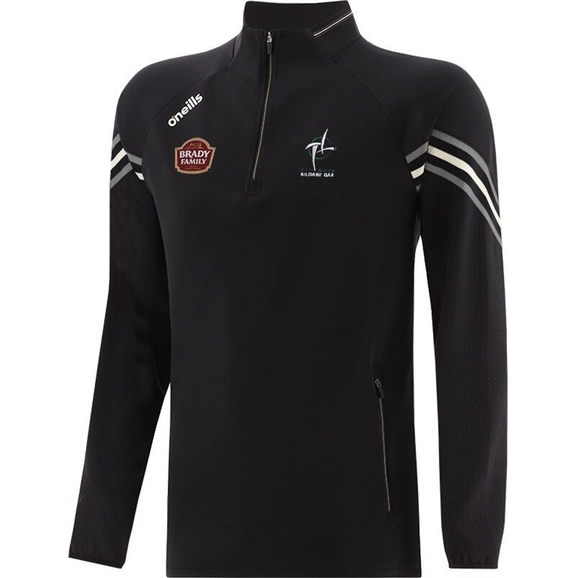 Blk/Alloy/Sand - ONeills - Kildare Weston Half Zip Hybrid Top Junior - 1