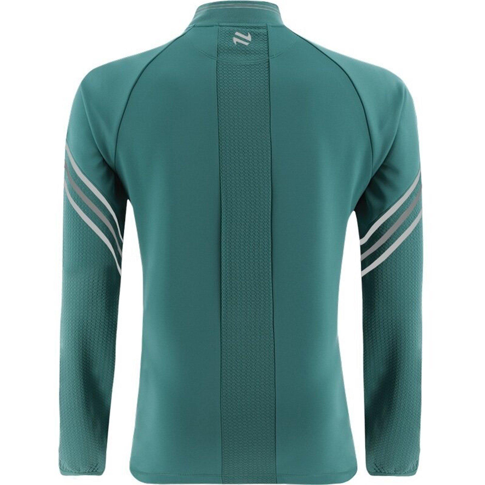 Slate/Gla/Alloy - ONeills - Offaly Weston Half Zip Hybrid Top Junior - 2