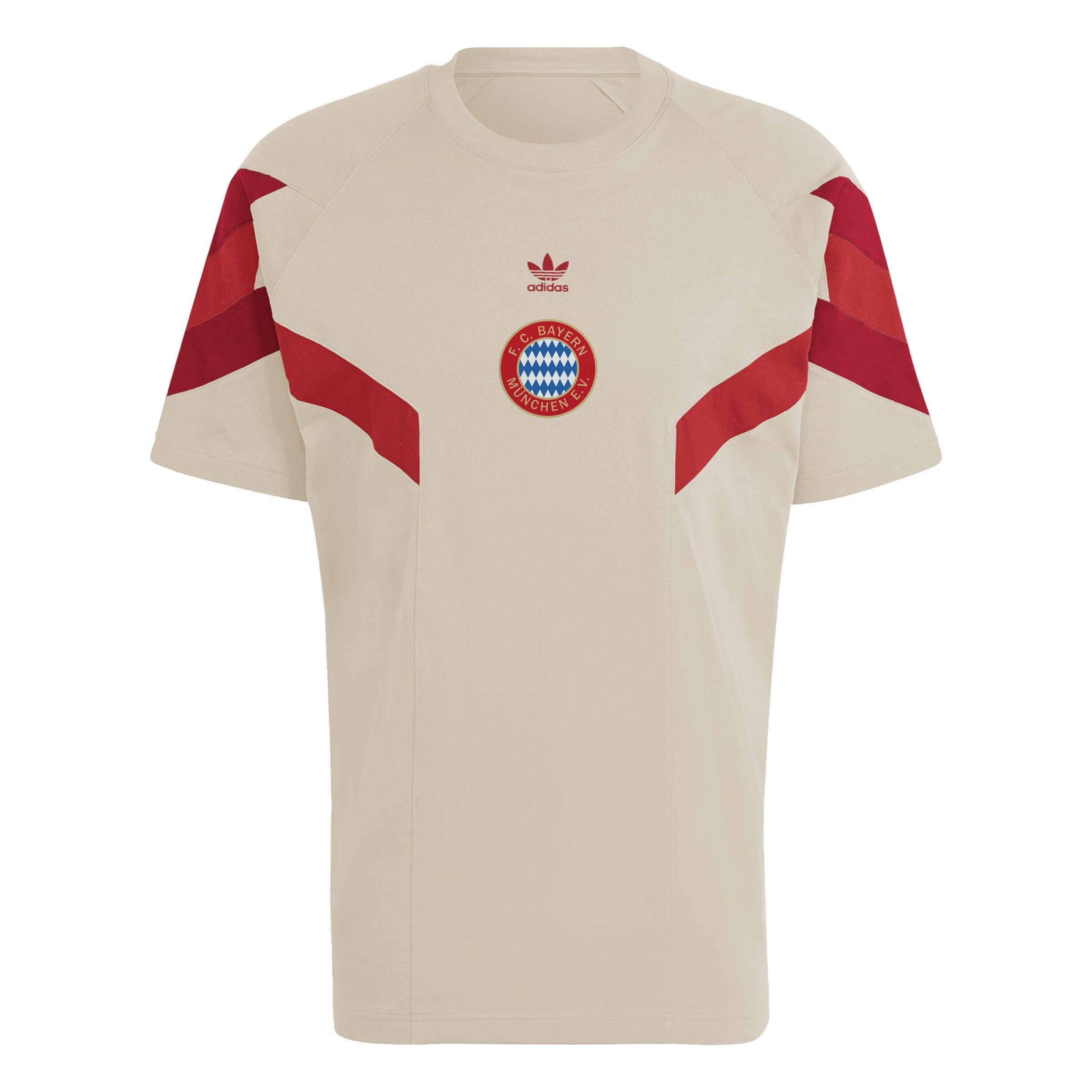 adidas adidas Bayern Munich Originals T Shirt Adults Lizenzierte T Shirts mit kurzen Armeln Sports Direct