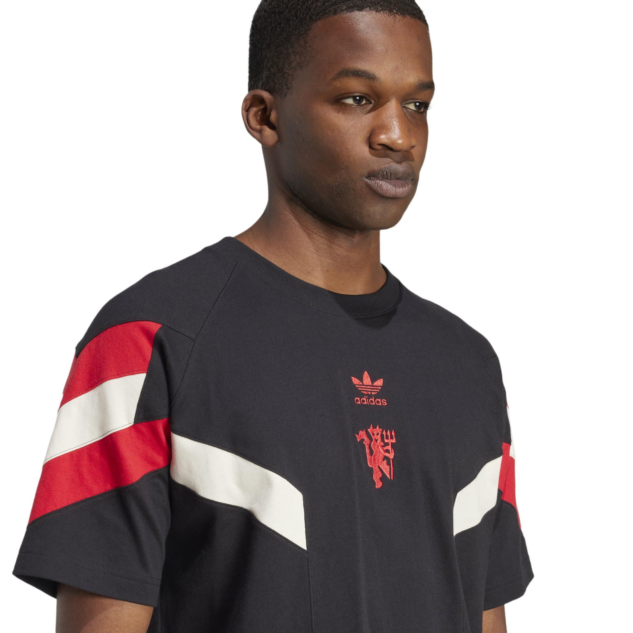 Sort/Rød - adidas - Manchester United Original T-Shirt - 5