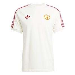 adidas Originals Manchester United Adicolor Classics 3 Stripes T Shirt Adults