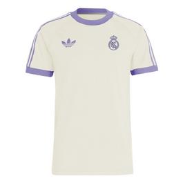 adidas Originals Real Madrid Adicolor Classics 3 Stripes T Shirt Adults