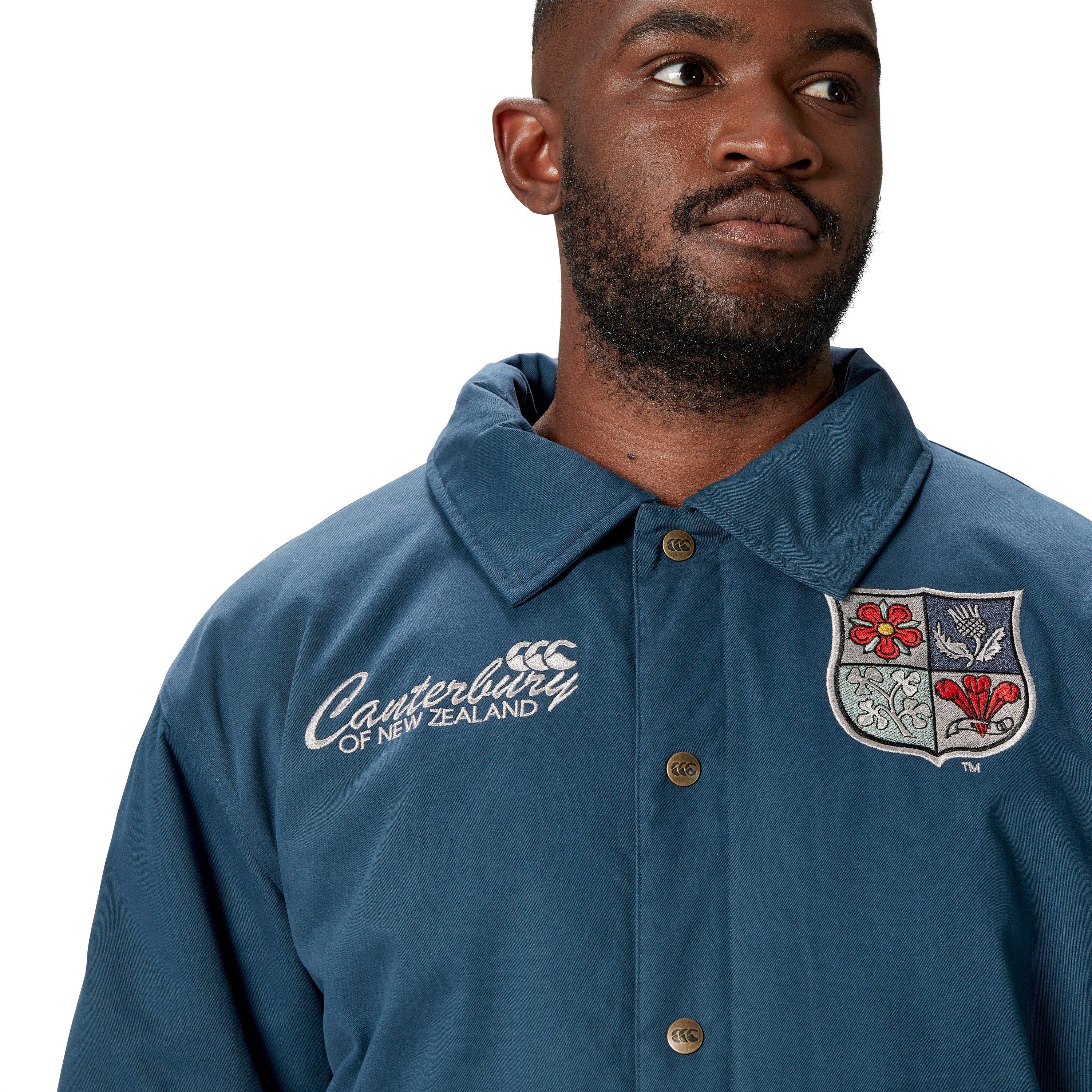 Oceano di luna - Canterbury - Heritage British and Irish Lions Quilted Cotton Long Sleeve Jacket - 5