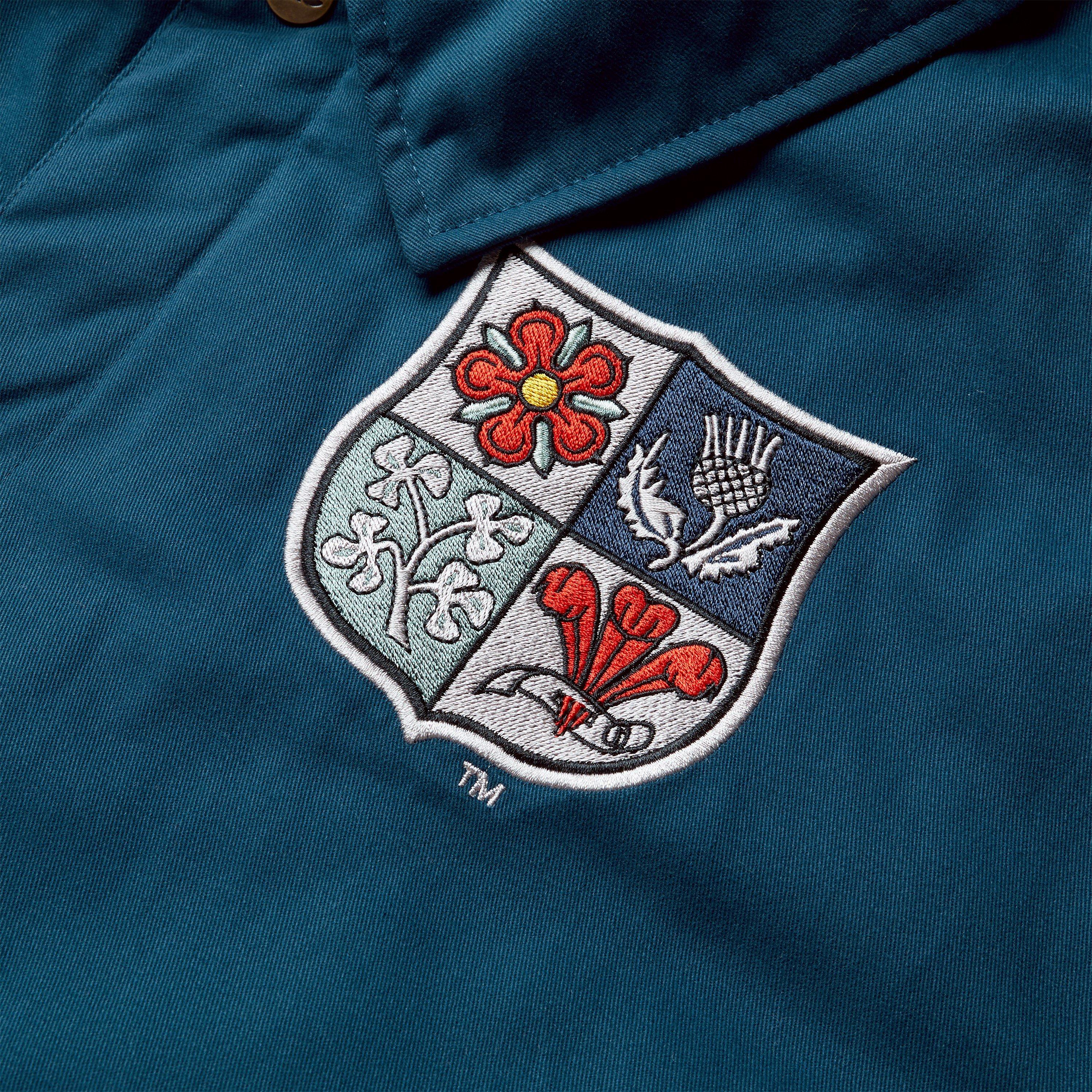 Oceano di luna - Canterbury - Heritage British and Irish Lions Quilted Cotton Long Sleeve Jacket - 8