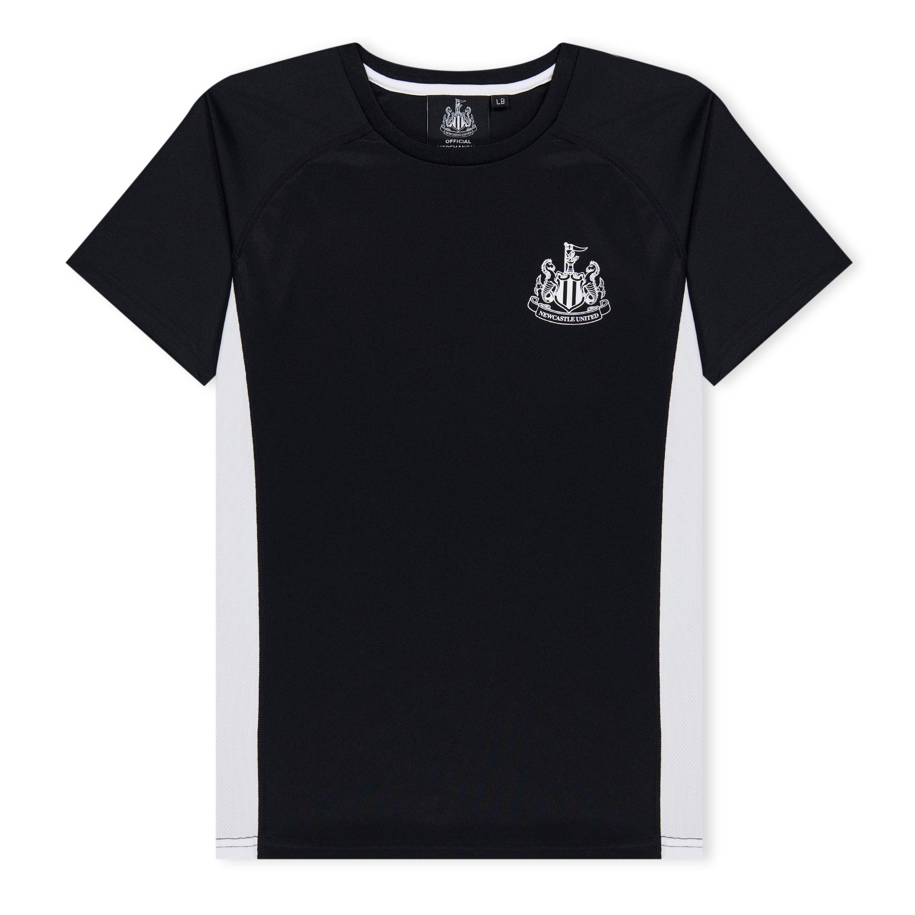 Black/White - Source Lab - SLab Newcastle United Poly T-shirt Juniors - 1