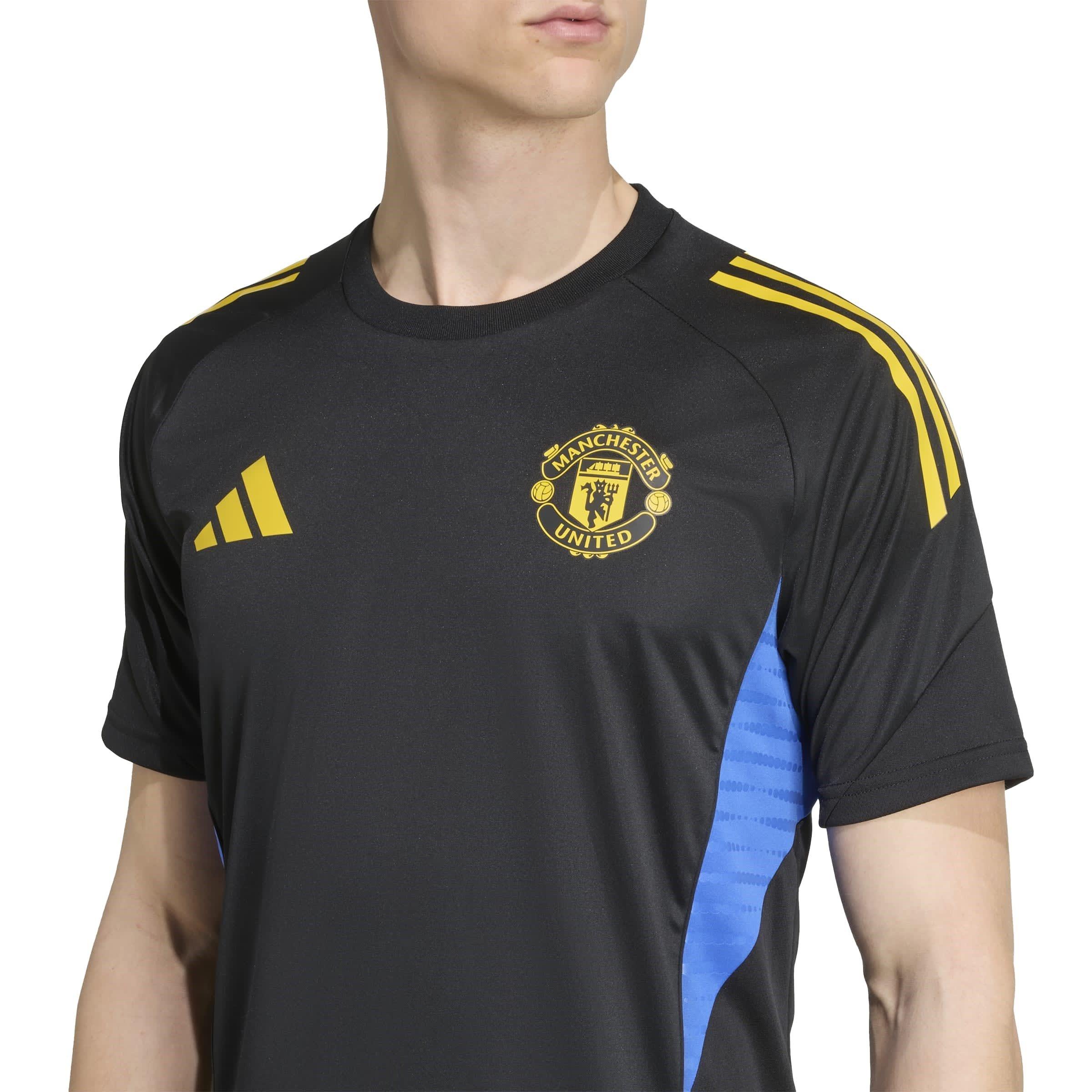 Black - adidas - Manchester United Cup Training Shirt 2025 2026 Adults - 6