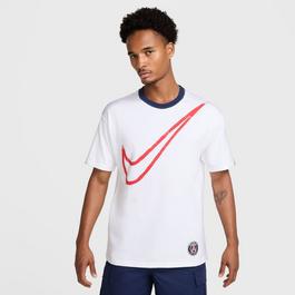 Nike Paris Saint Germain Swoosh T Shirt Adults