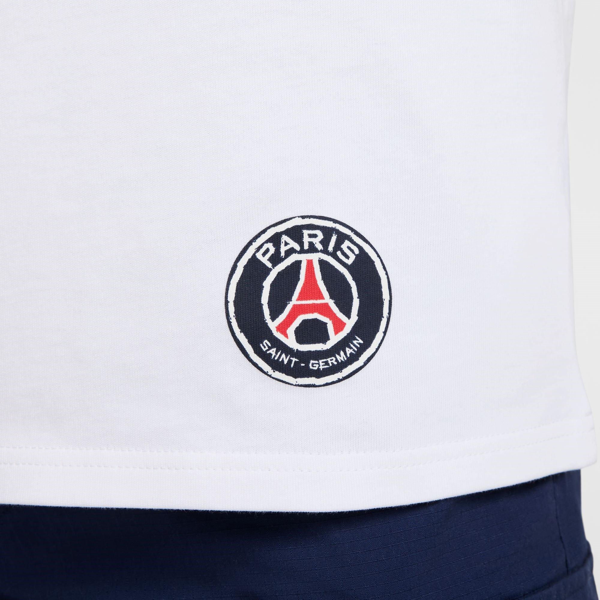 Wit - Nike - Paris Saint-Germain Swoosh T-Shirt Adults - 5