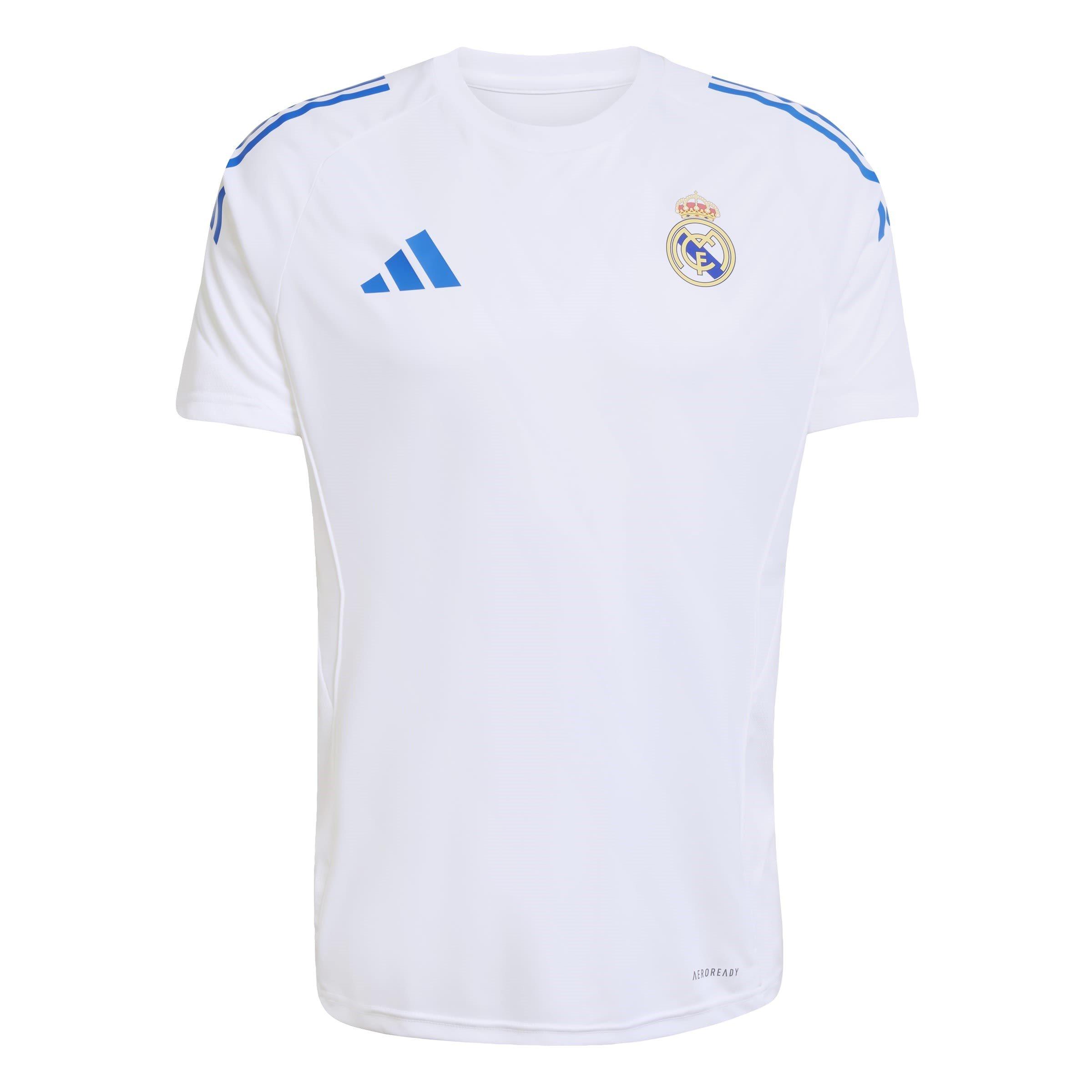 Adidas Men's Real Madrid Training Shirt 2025 2026 - White - XL