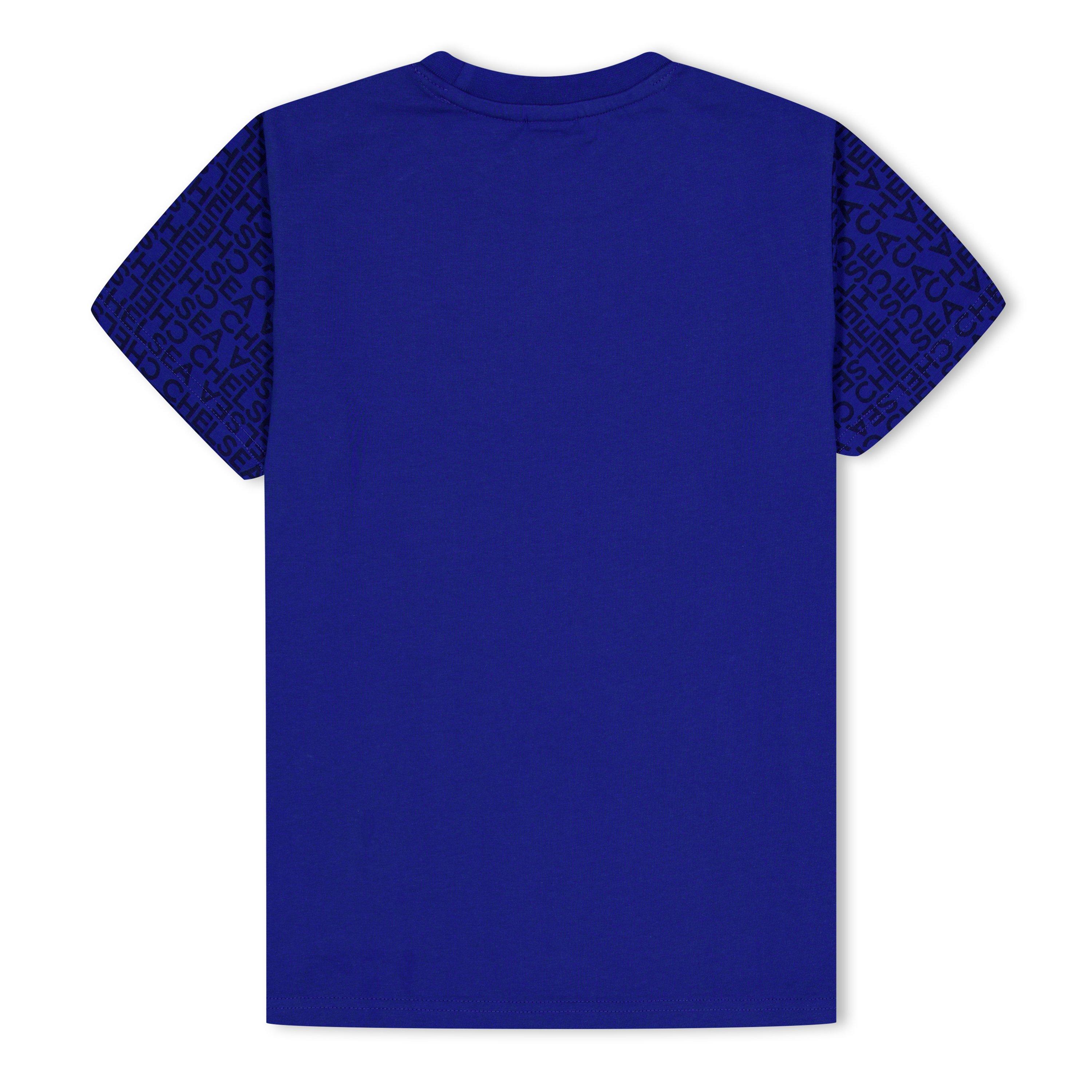Blauw - Source Lab - Chelsea Graphic T-shirt Juniors - 2