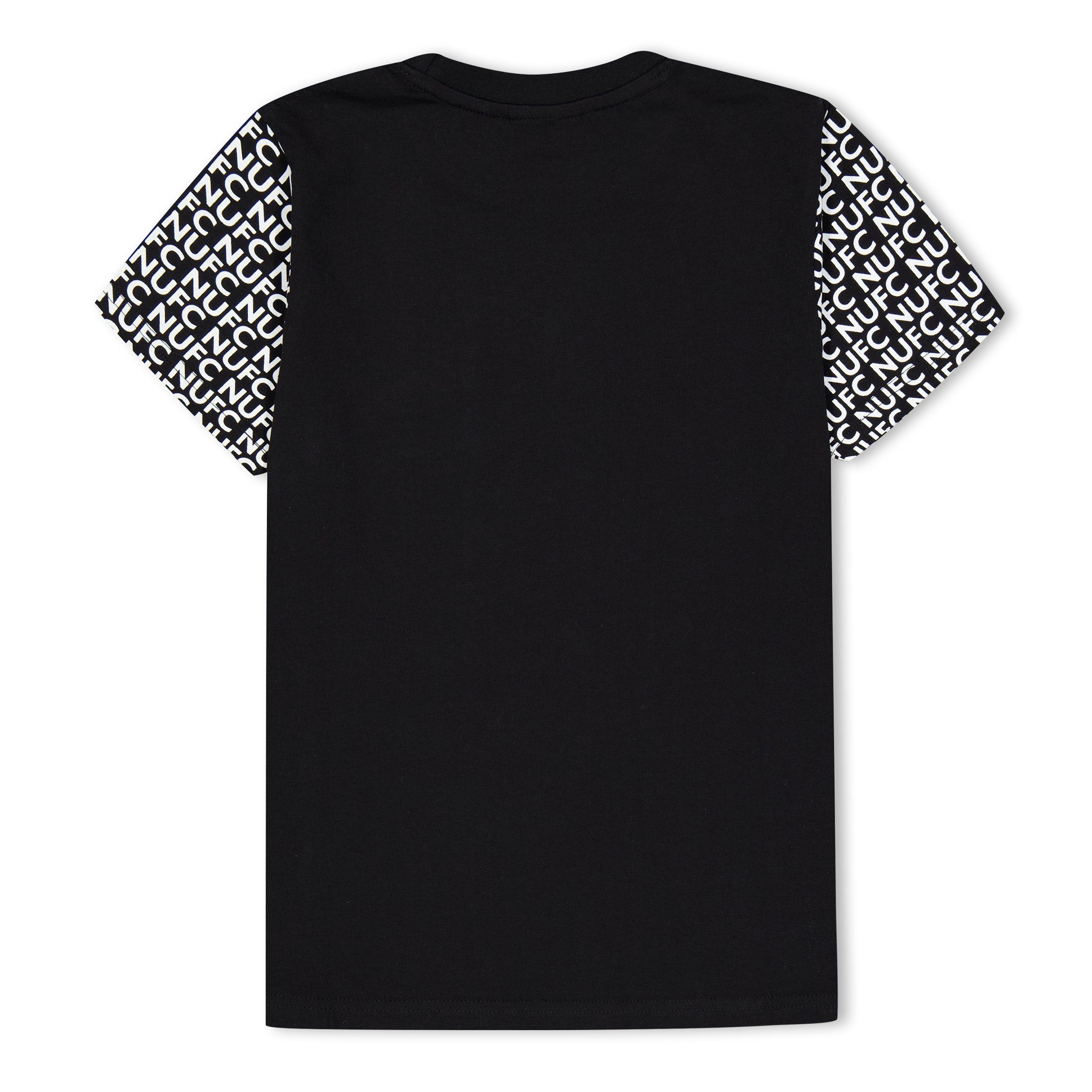 Black - Source Lab - Newcastle United Graphic T-shirt Juniors - 2