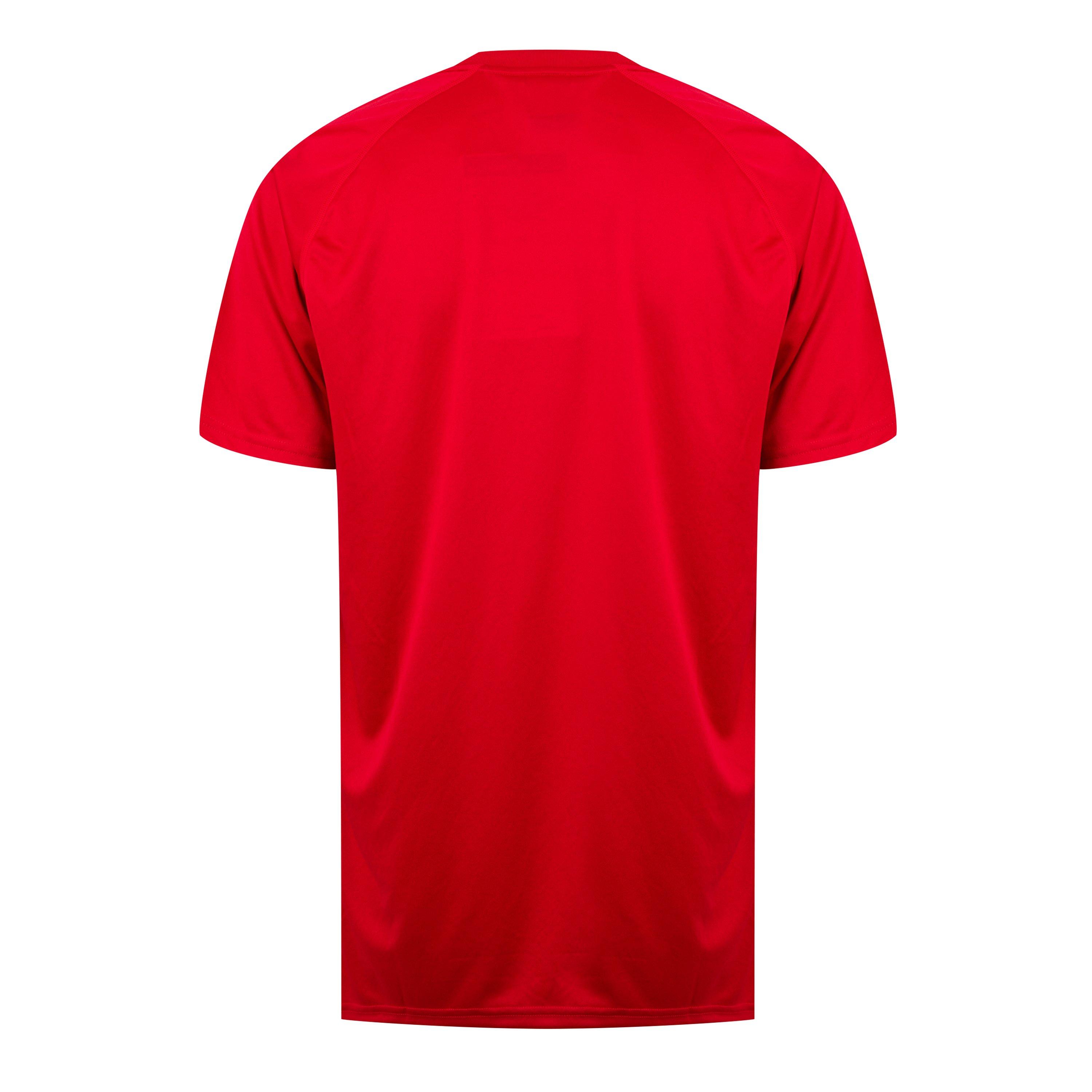 Red - Source Lab - Sunderland Poly T-Shirt Adults - 2