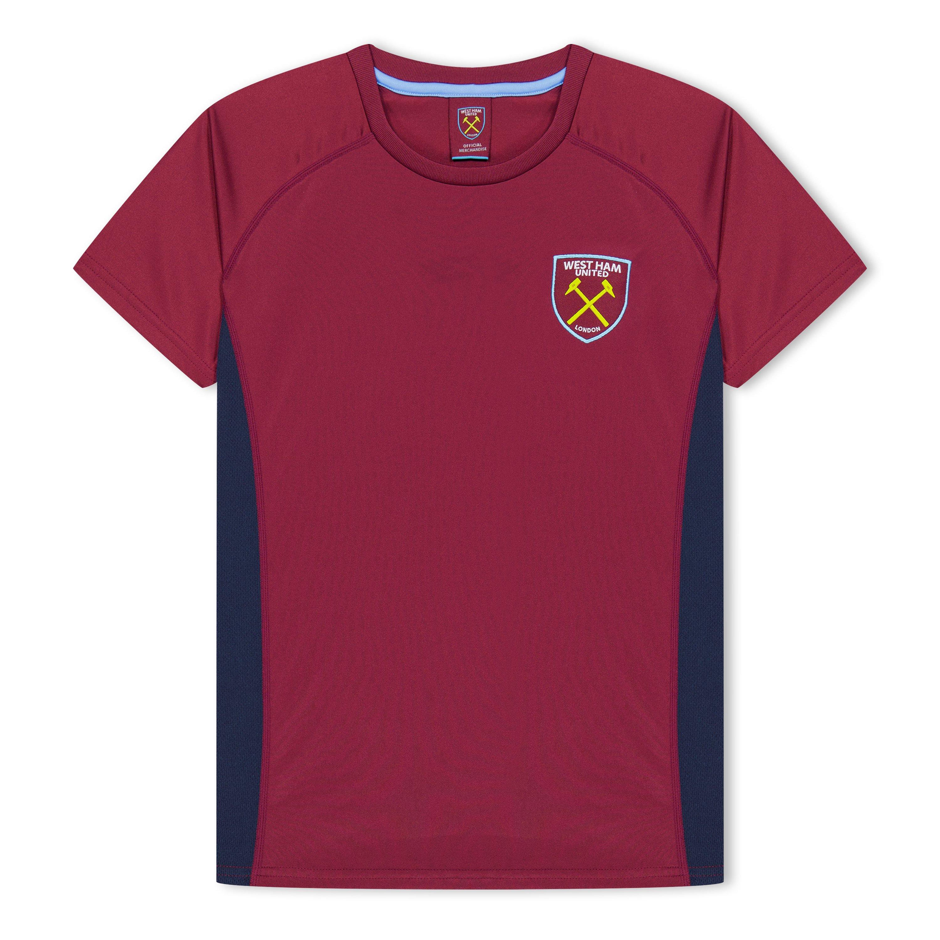 Claret/Azul - Source Lab - SLab West Ham United Poly T-shirt Juniors - 1