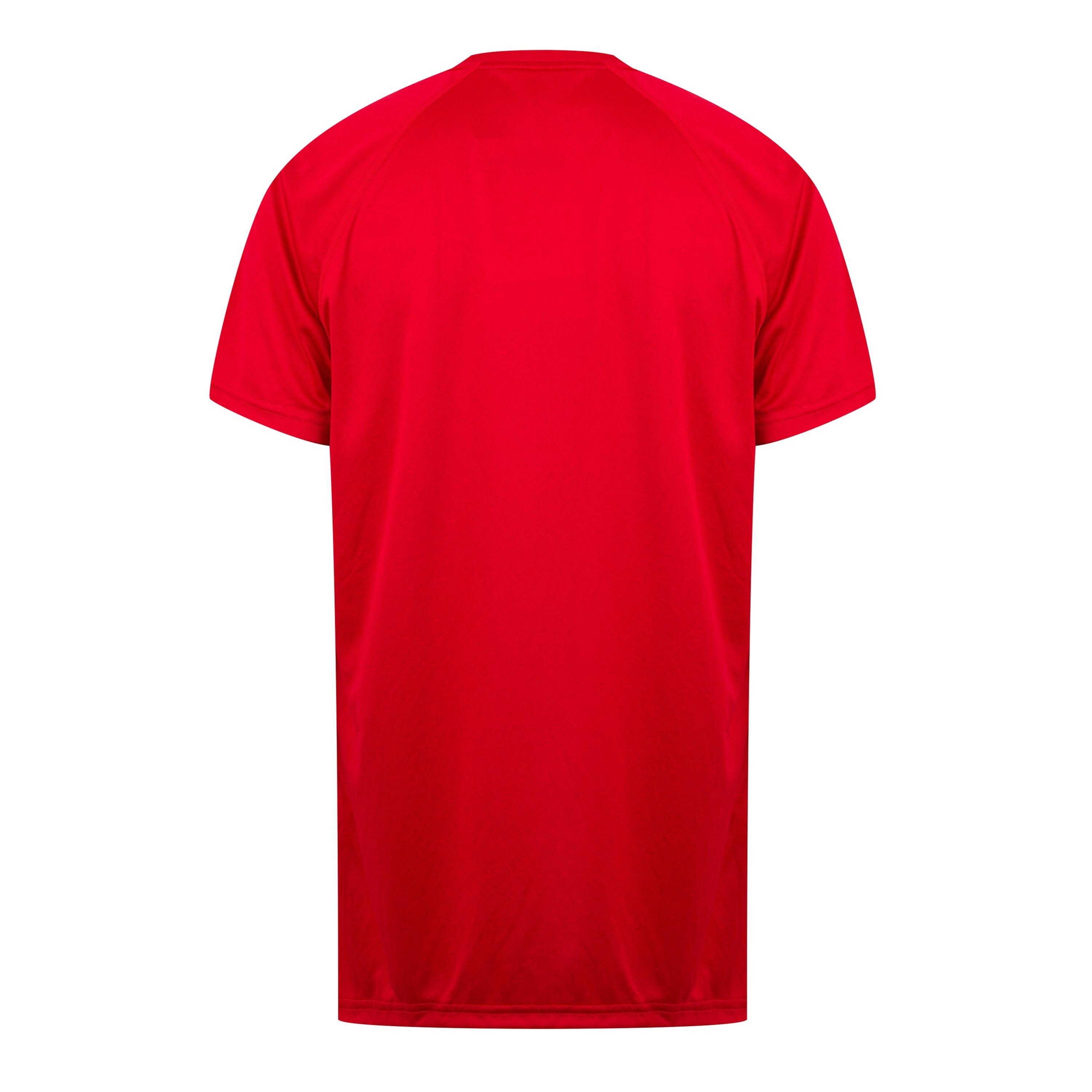 Rød - Source Lab - SourceLab Arsenal Football Licensed Short-Sleeve T-Shirt - 3