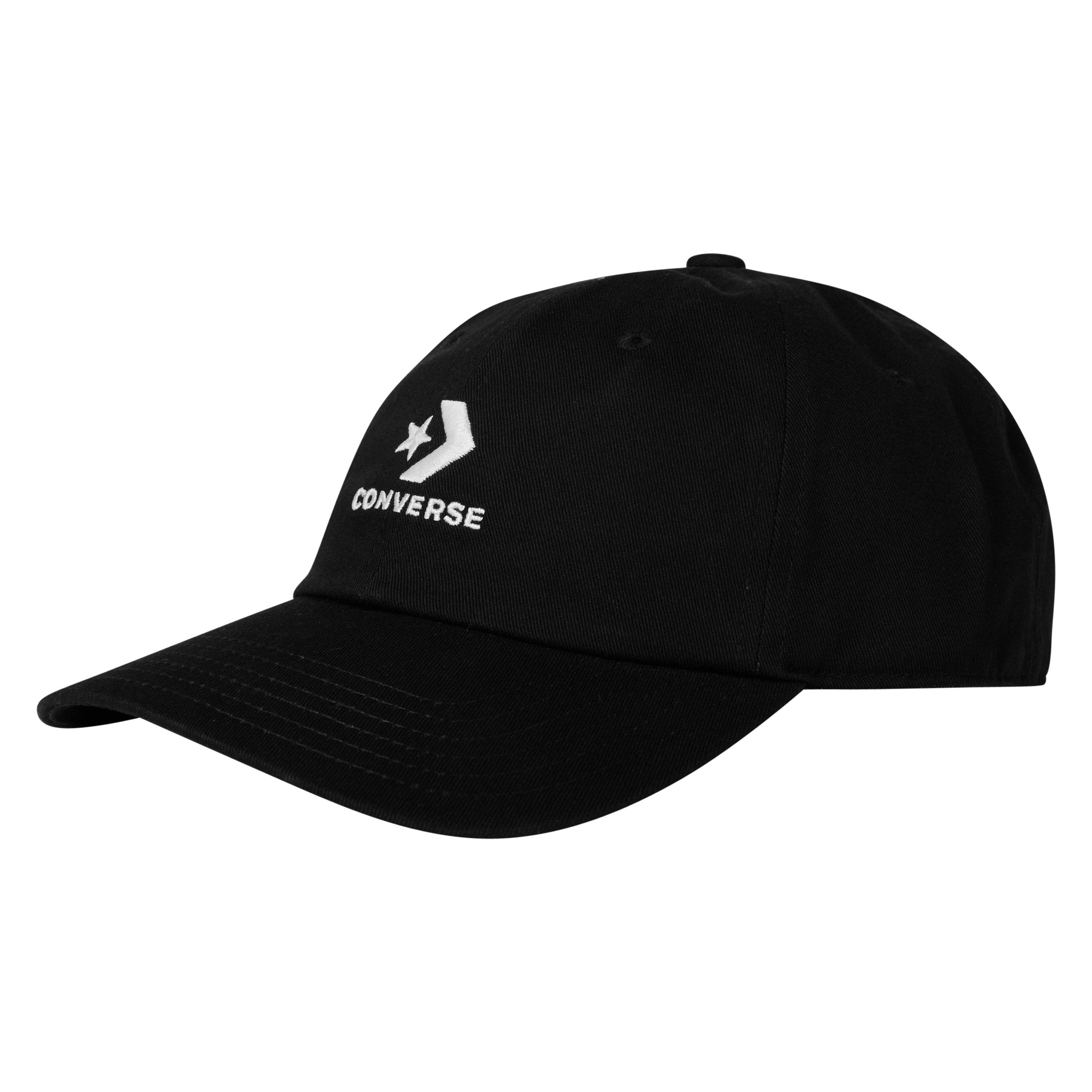 Schwarz - Converse - Adults Lockup Baseball Cap - 1