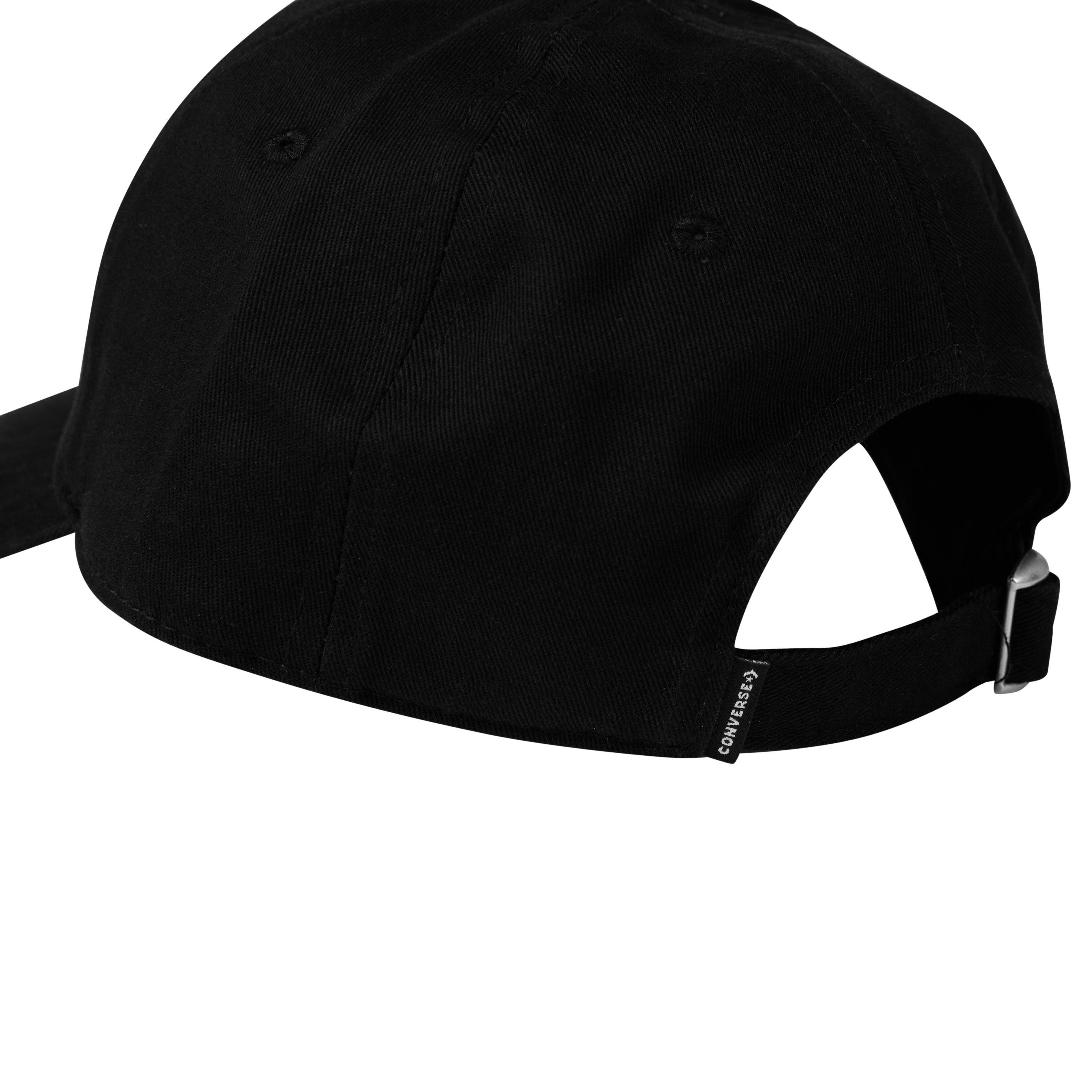 Schwarz - Converse - Adults Lockup Baseball Cap - 3