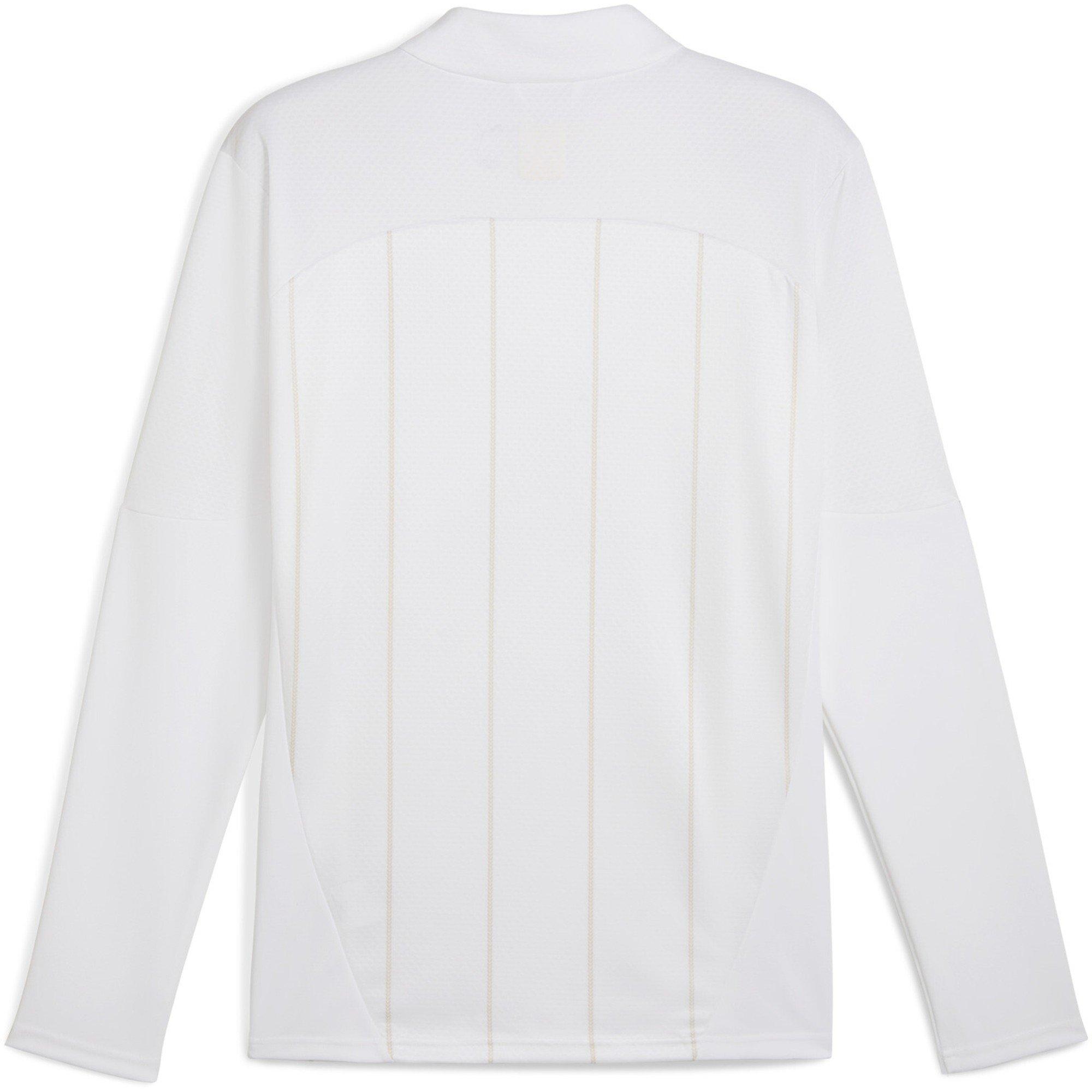 White Putty - Puma - AC Milan Prematch Quarter Zip Top Adults - 2
