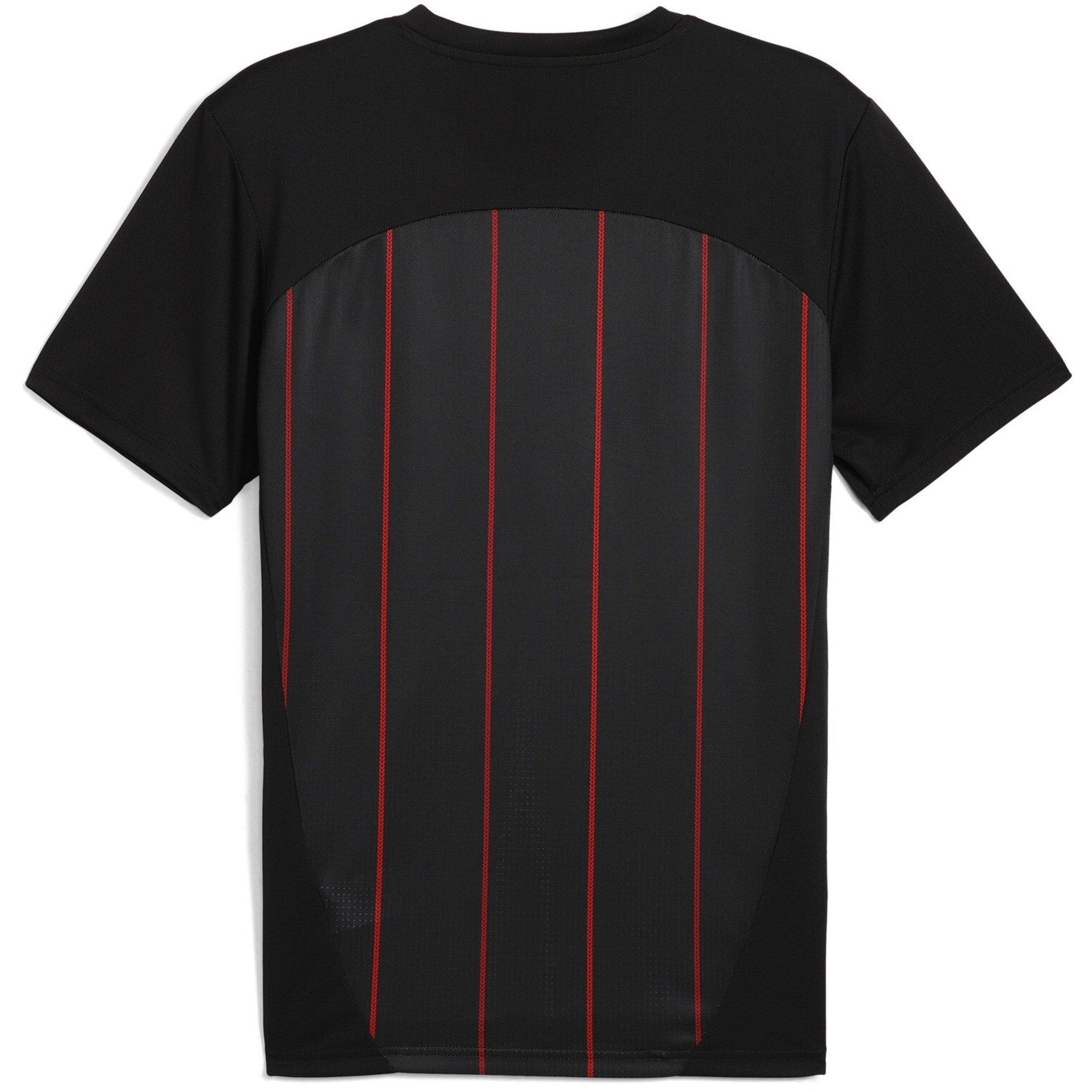 Black/Red - Puma - AC Milan Prematch Shirt Adults - 2