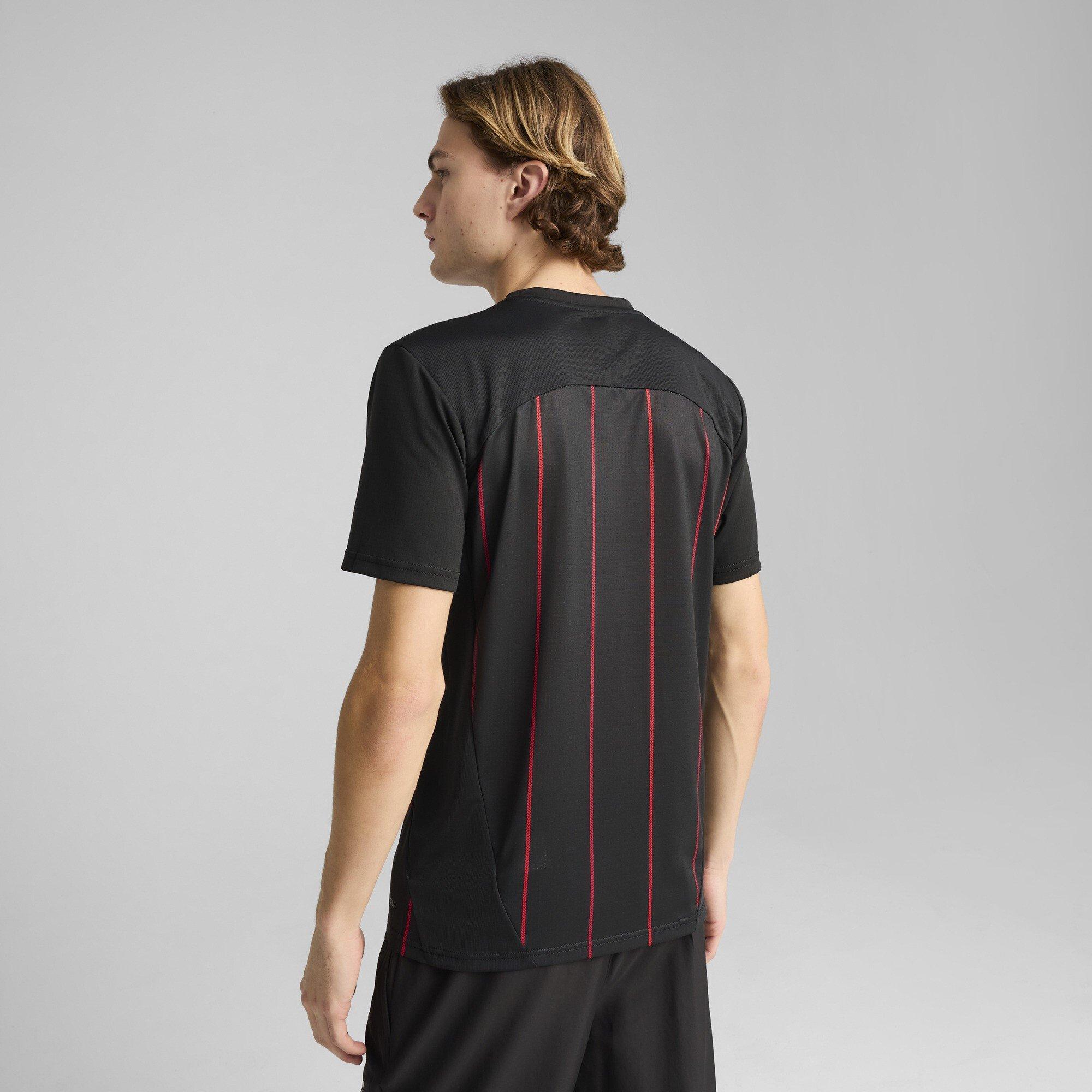 Black/Red - Puma - AC Milan Prematch Shirt Adults - 4