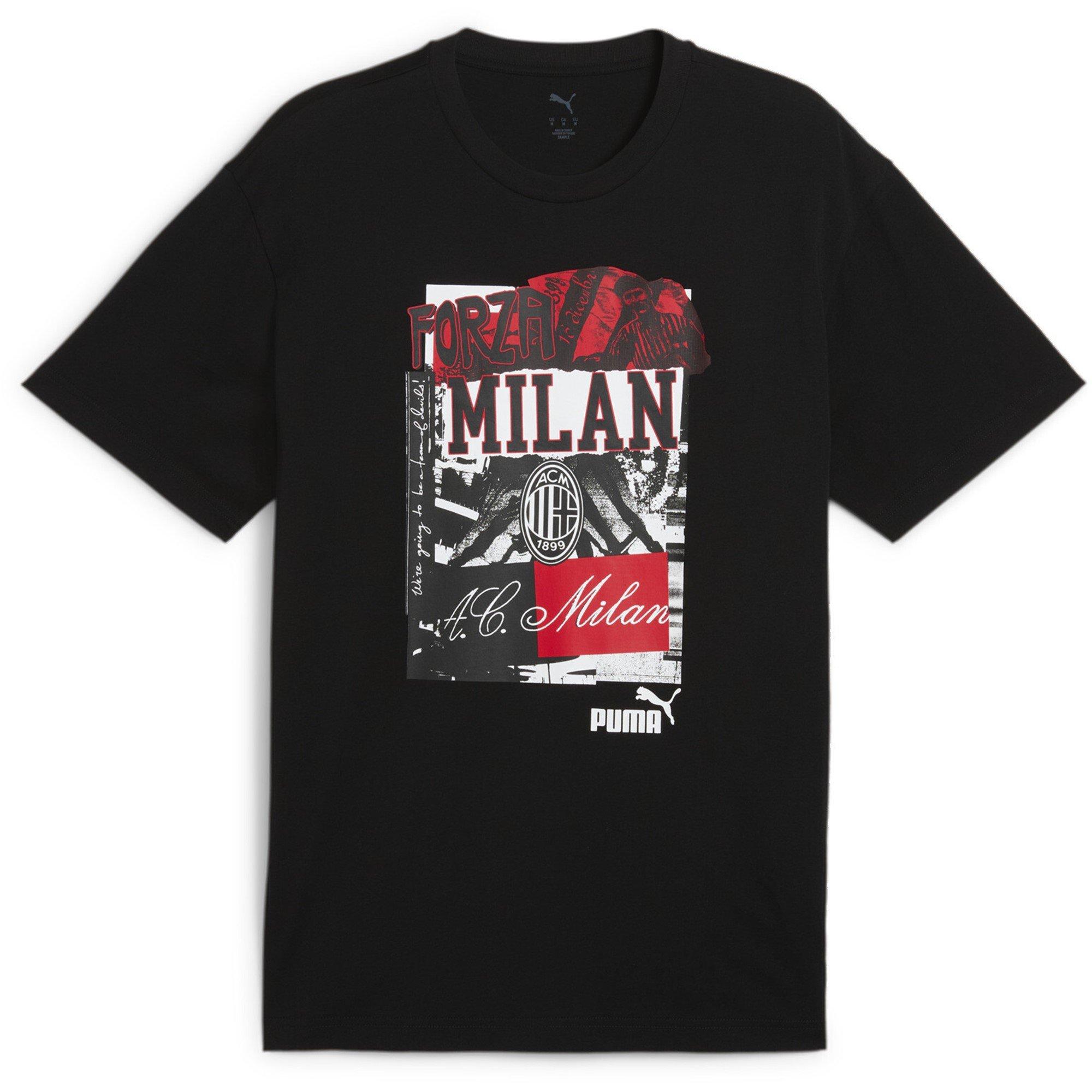 Black/Red - Puma - AC Milan Ftblnrgy T-Shirt Adults - 1