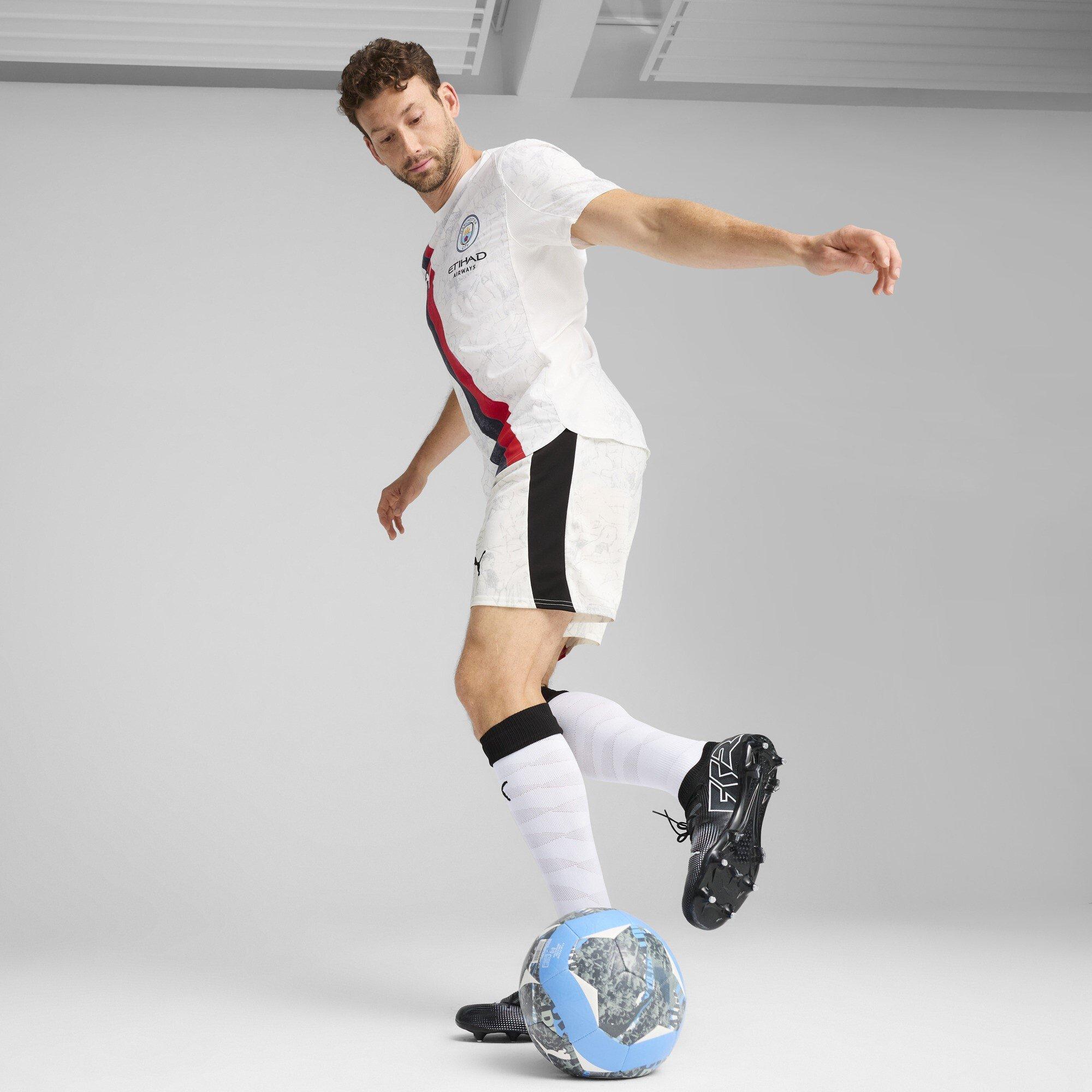 White/Black - Puma - x KidsSuper Manchester Third Shorts 2025 2026 Adults - 7