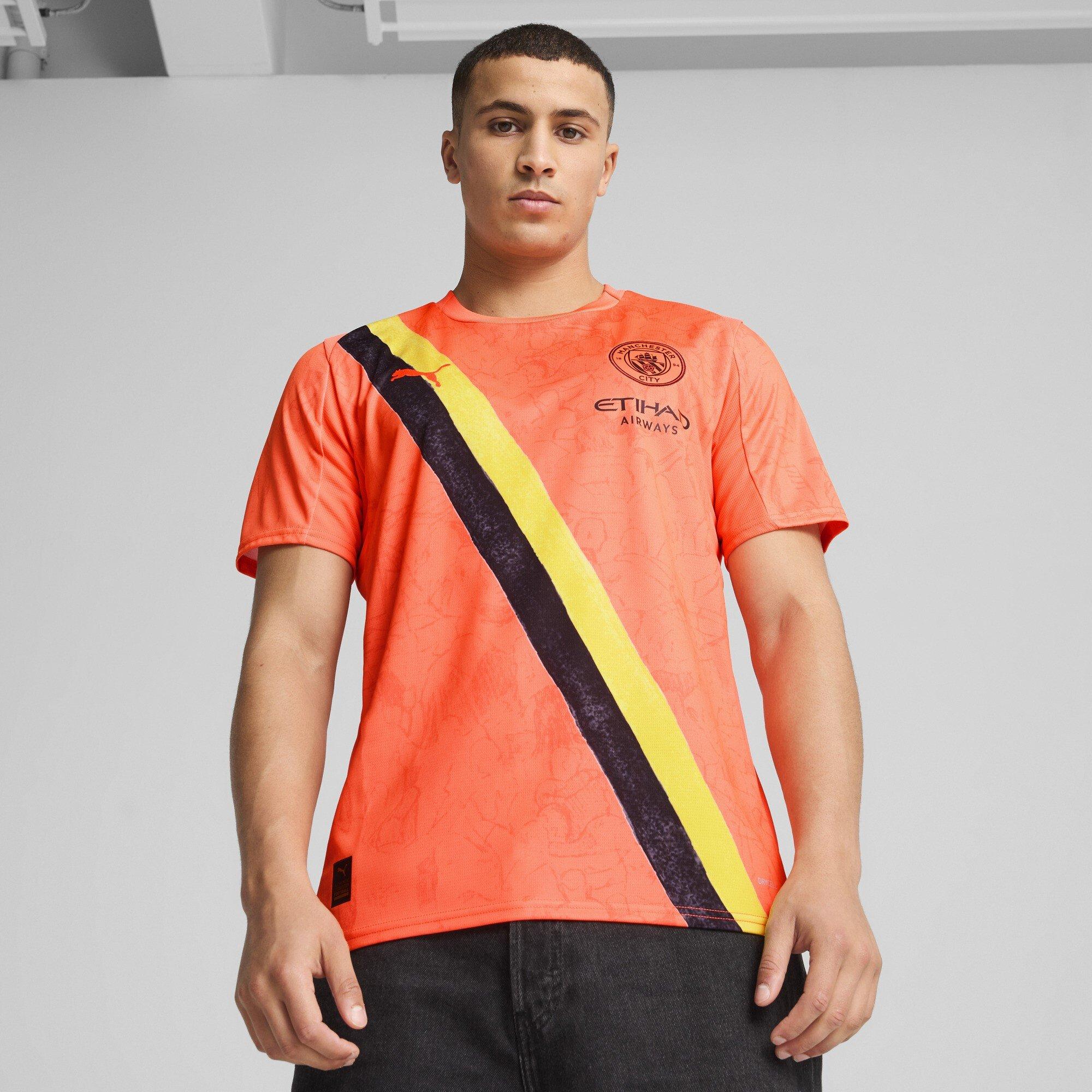 Neon Sun - Puma - x KidsSuper Manchester City Goalkeeper Shirt 2025 2026 Adults - 3