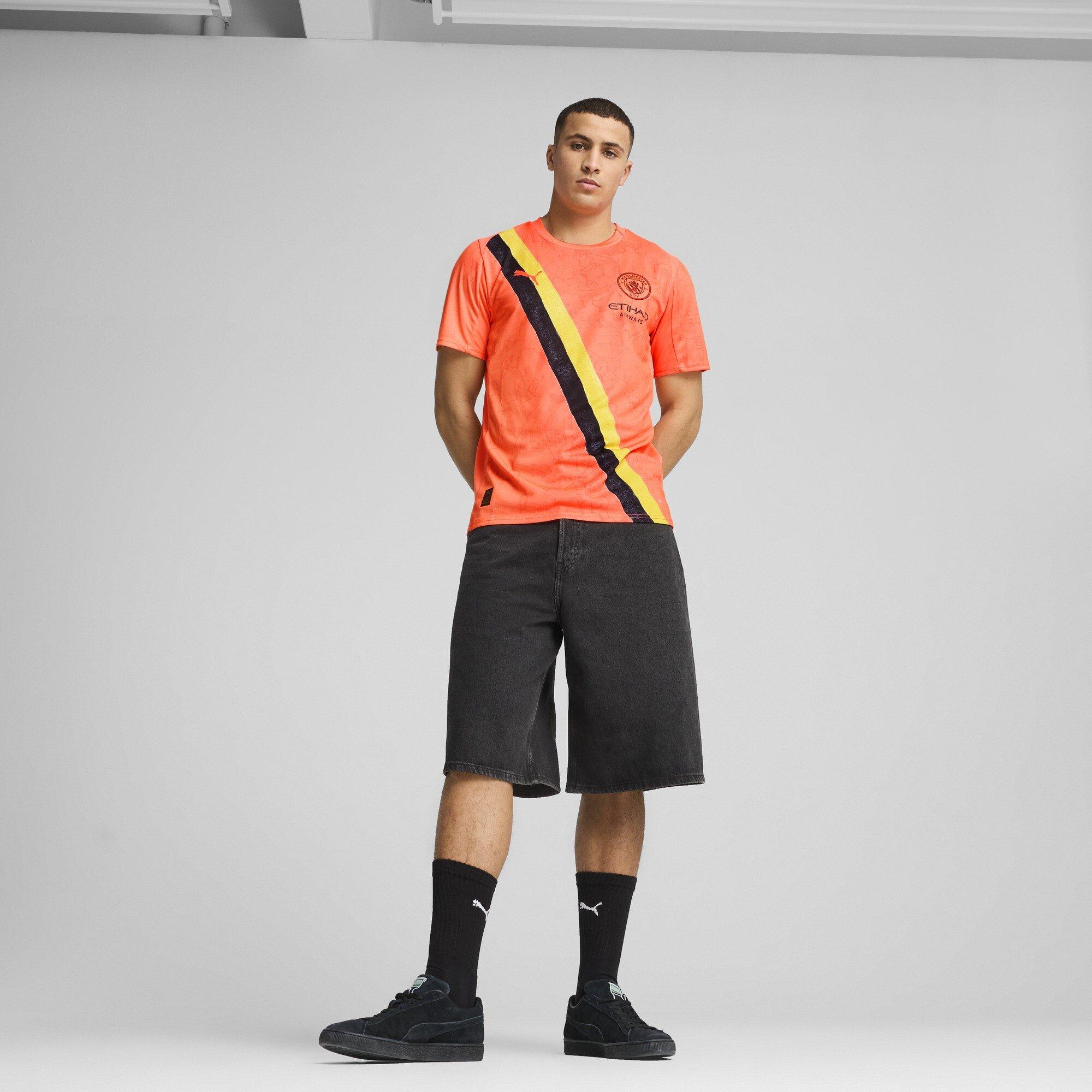 Neon Sun - Puma - x KidsSuper Manchester City Goalkeeper Shirt 2025 2026 Adults - 7