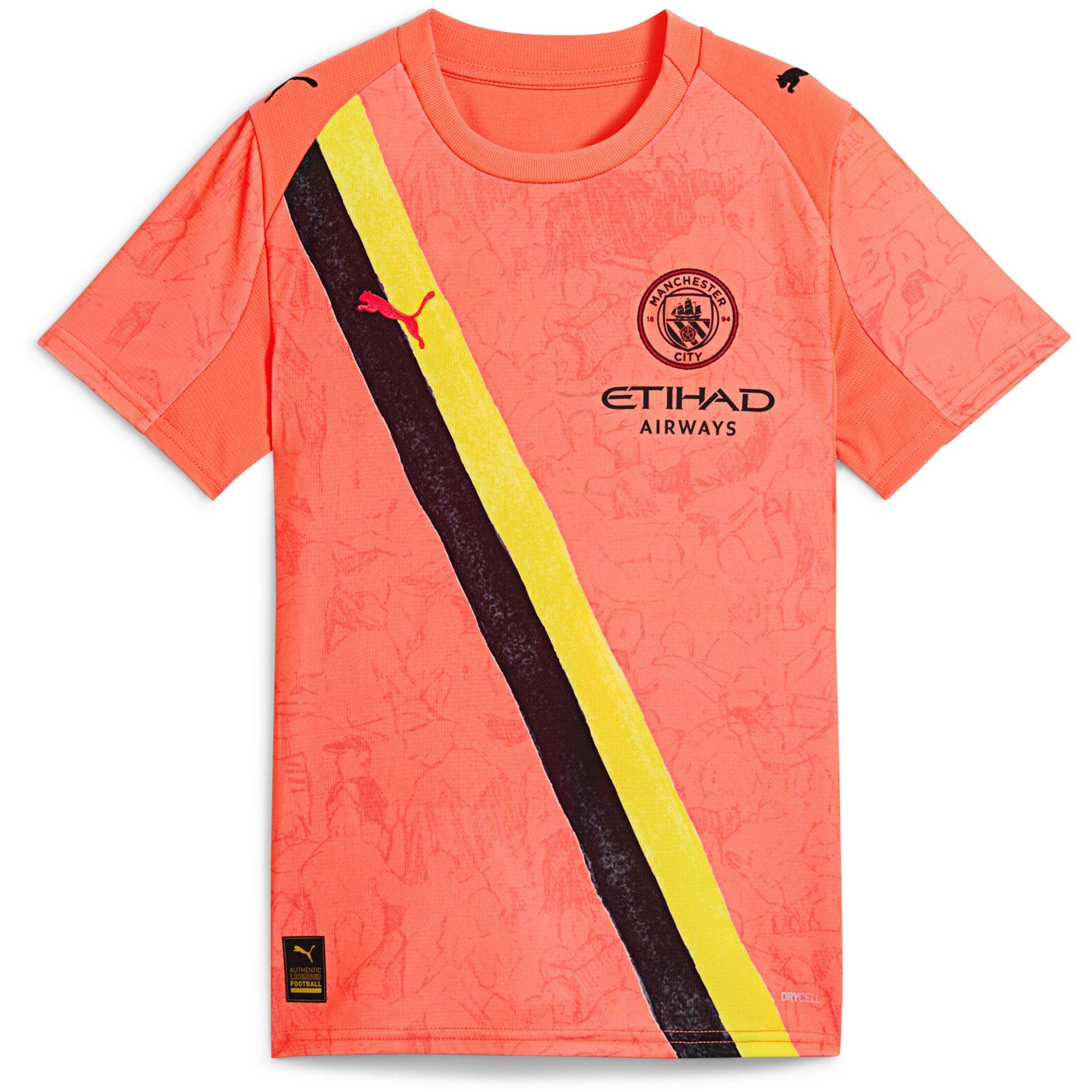 Neon Sun - Puma - Manchester City Club World Cup Goalkeeper Shirt 2025 2026 Juniors - 1