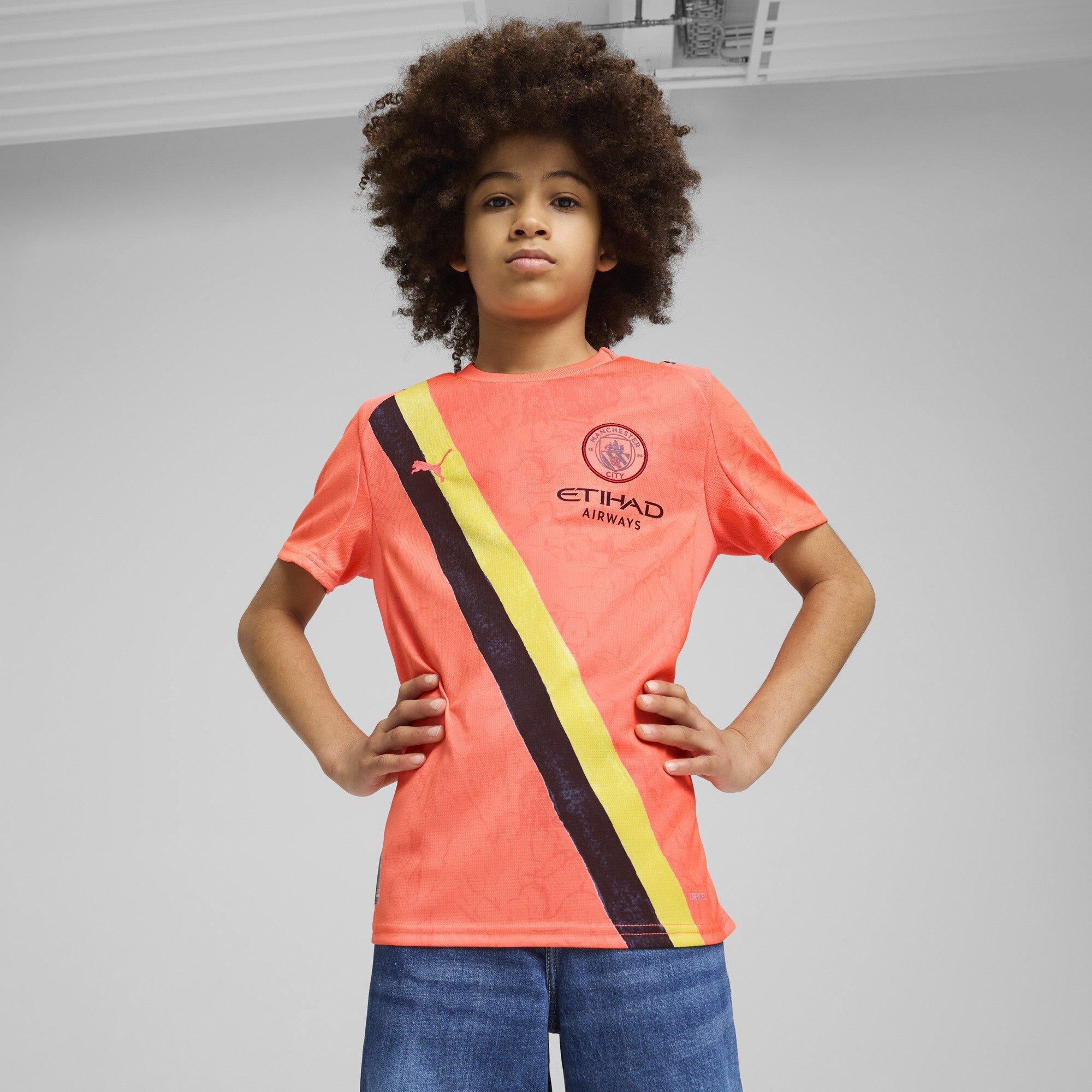 Neon Sun - Puma - Manchester City Club World Cup Goalkeeper Shirt 2025 2026 Juniors - 3
