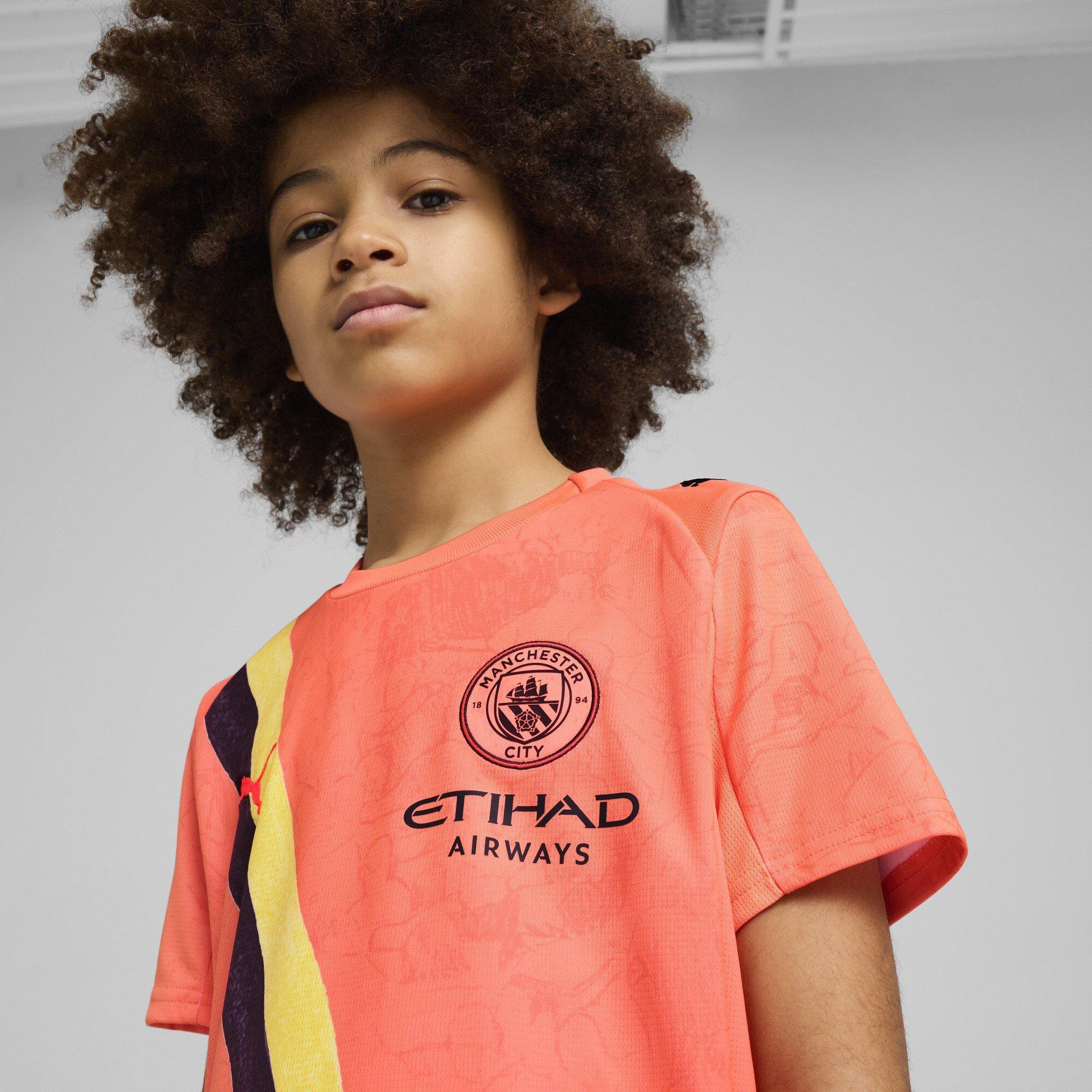 Neon Sun - Puma - Manchester City Club World Cup Goalkeeper Shirt 2025 2026 Juniors - 5