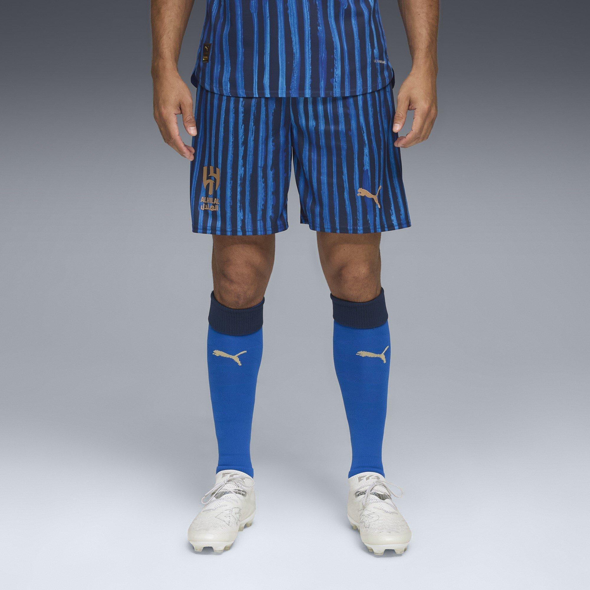 Blue/Navy - Puma - x KidsSuper Al Hilal Home Shorts 2025 2026 Adults - 3