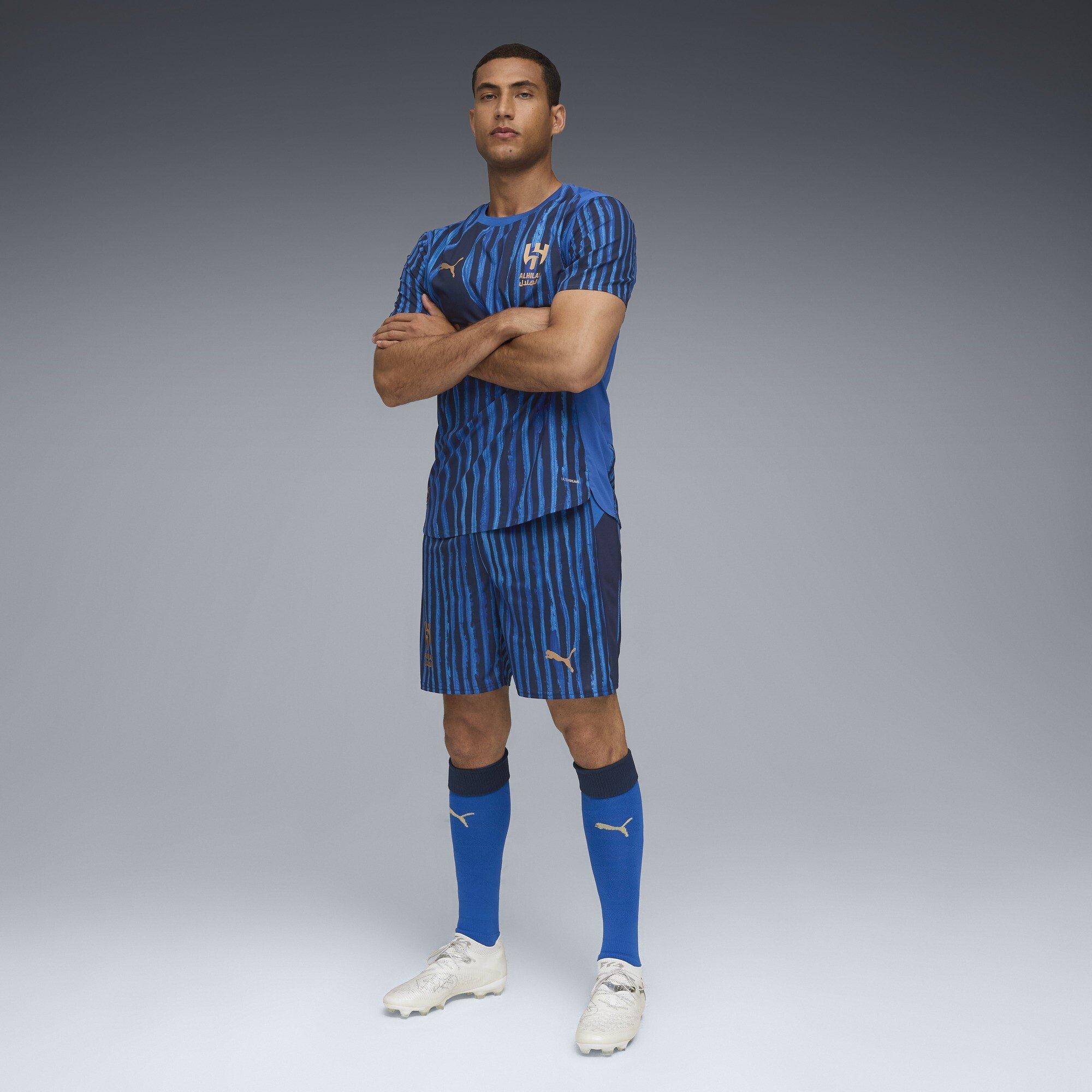 Blue/Navy - Puma - x KidsSuper Al Hilal Home Shorts 2025 2026 Adults - 7