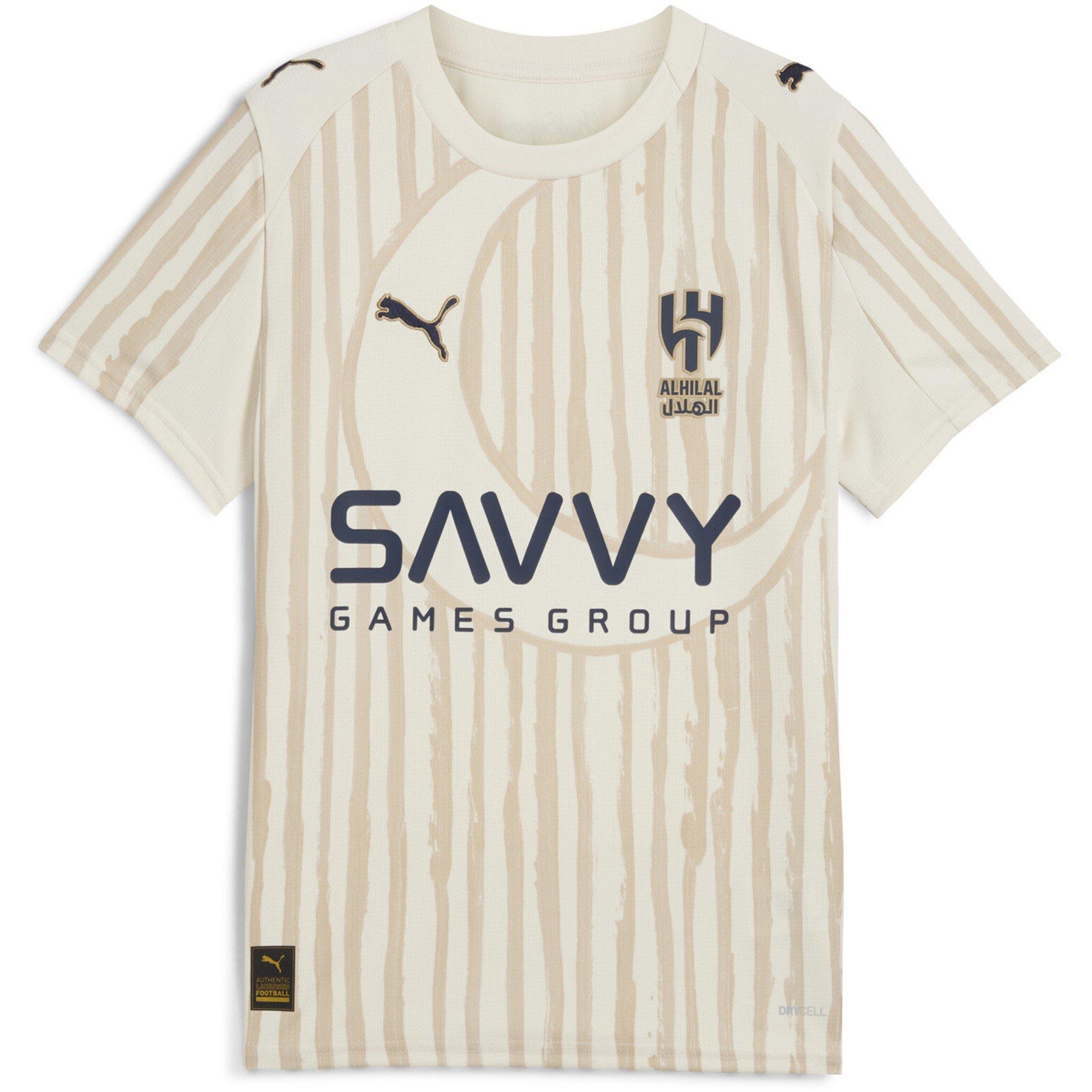 Puma Boys X Kidssuper Al Hilal Goalkeeper Shirt 2025 2026 Juniors - Alpine Snow - 11-12 (L)