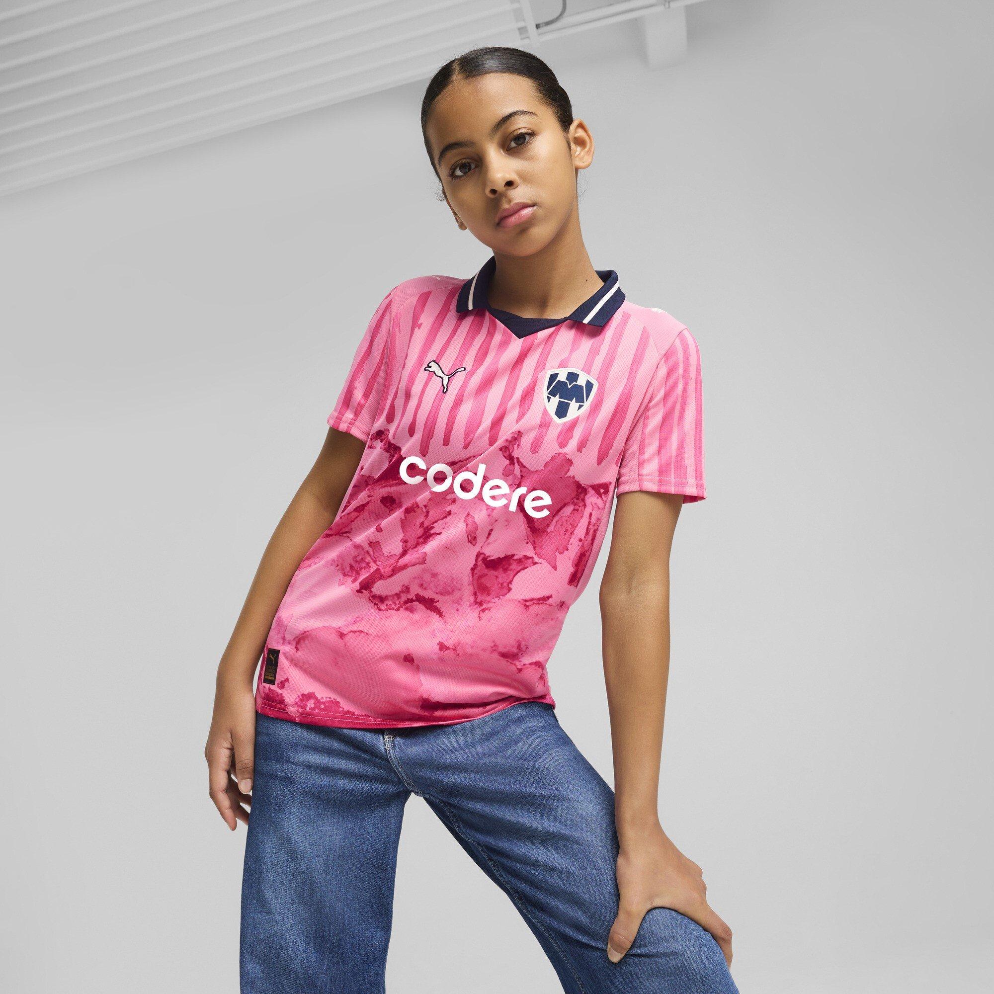 Fast Pink - Puma - x KidsSuper Monterry Goalkeeper Shirt 2025 2026 Juniors - 3