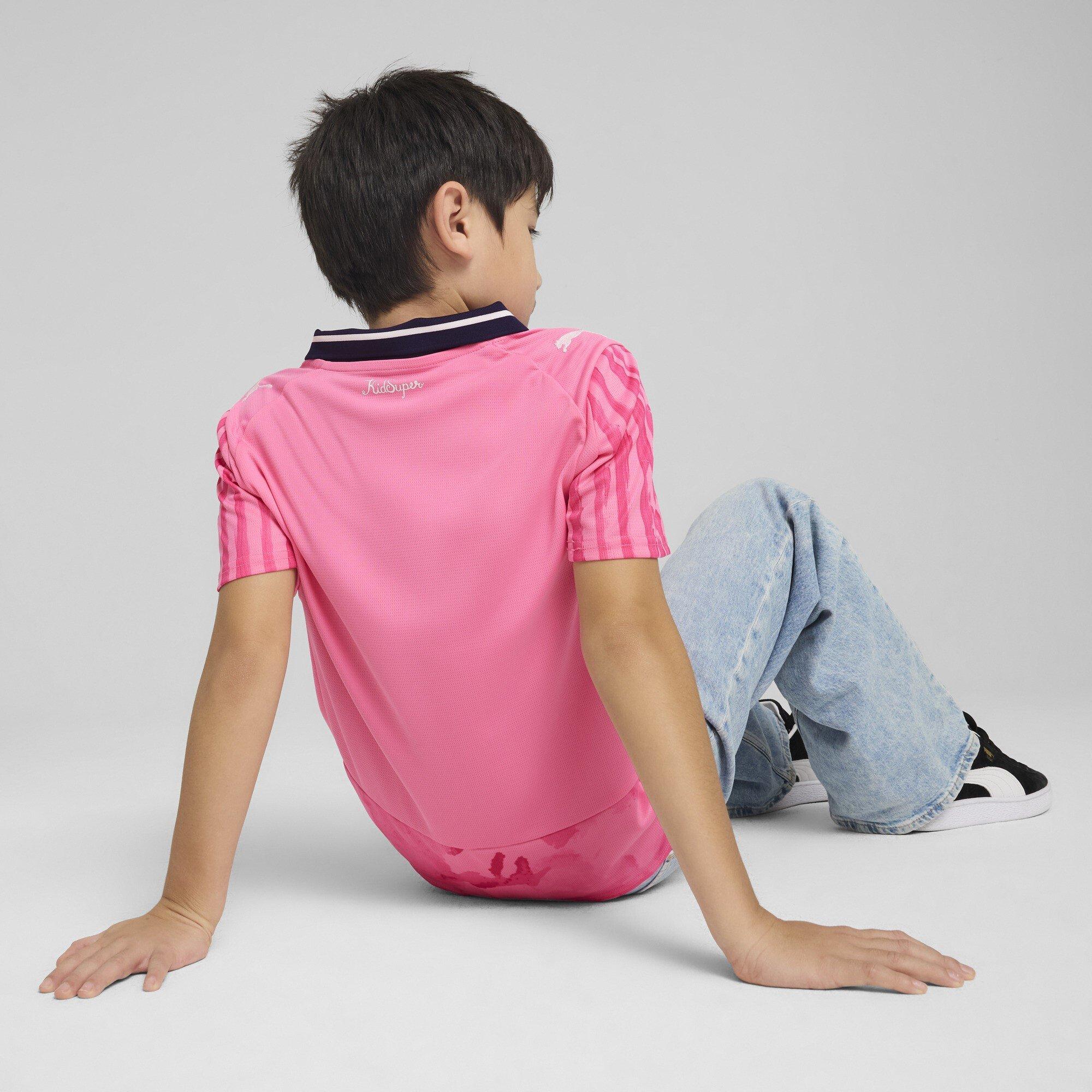 Fast Pink - Puma - x KidsSuper Monterry Goalkeeper Shirt 2025 2026 Juniors - 4