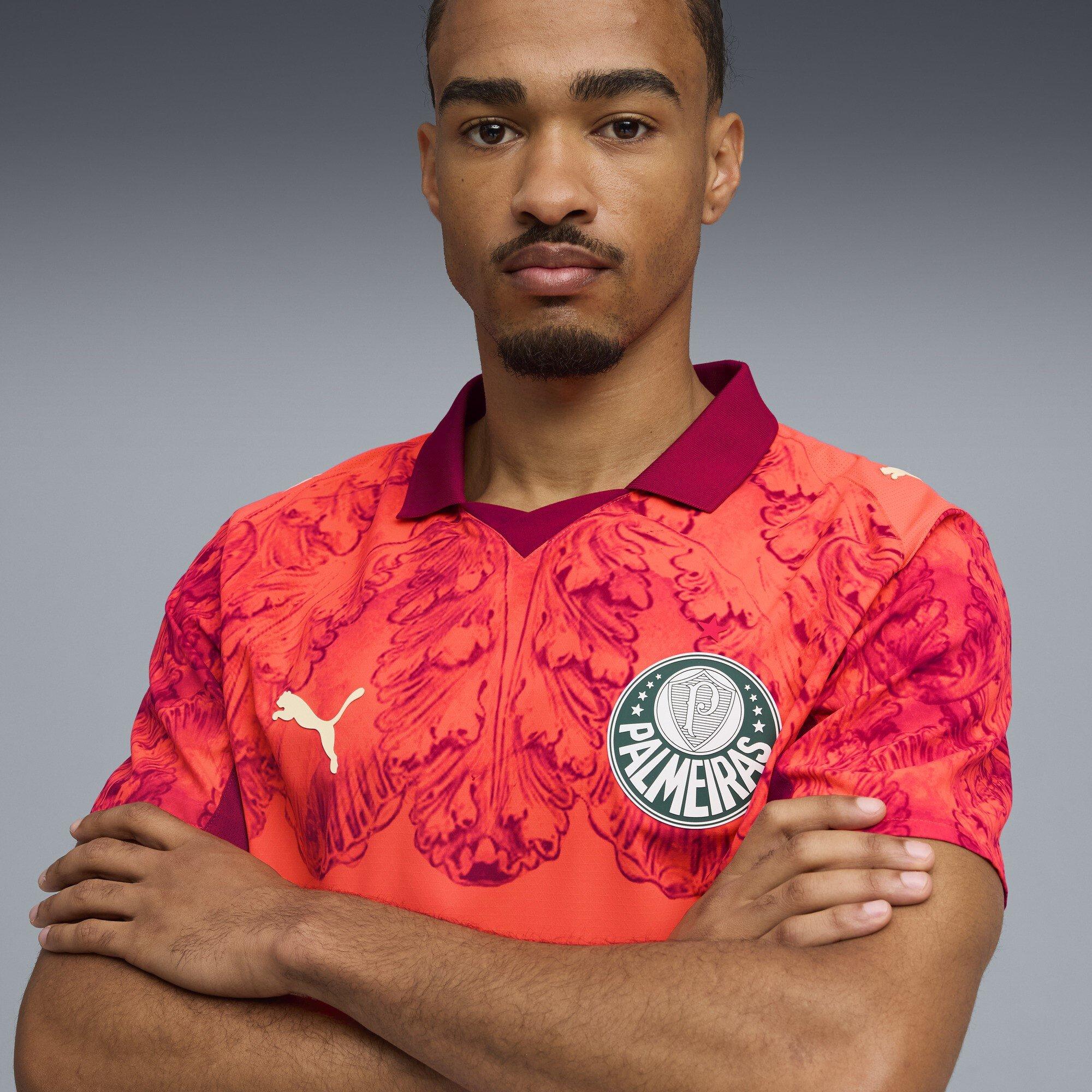 Glowing Red - Puma - x KidsSuper Palmeiras Authentic Goalkeeper Shirt 2025 2026 Adults - 5